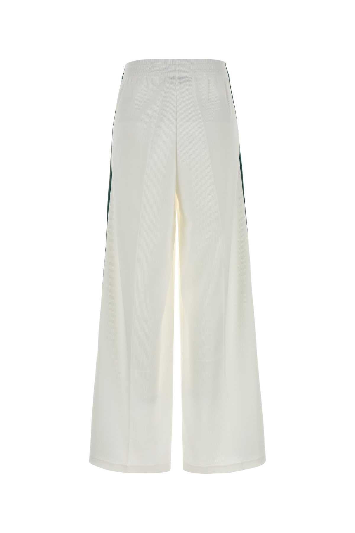 Gucci Women White Jersey Joggers GUCCI