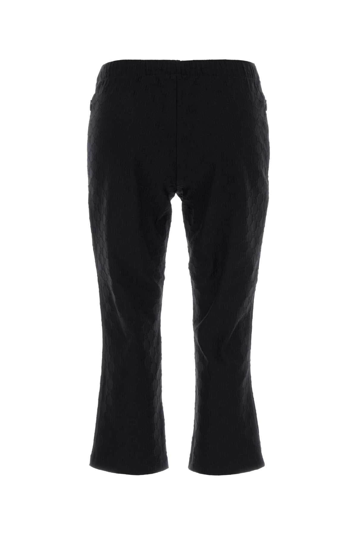 Gucci Women Black Jersey Capri Pant GUCCI