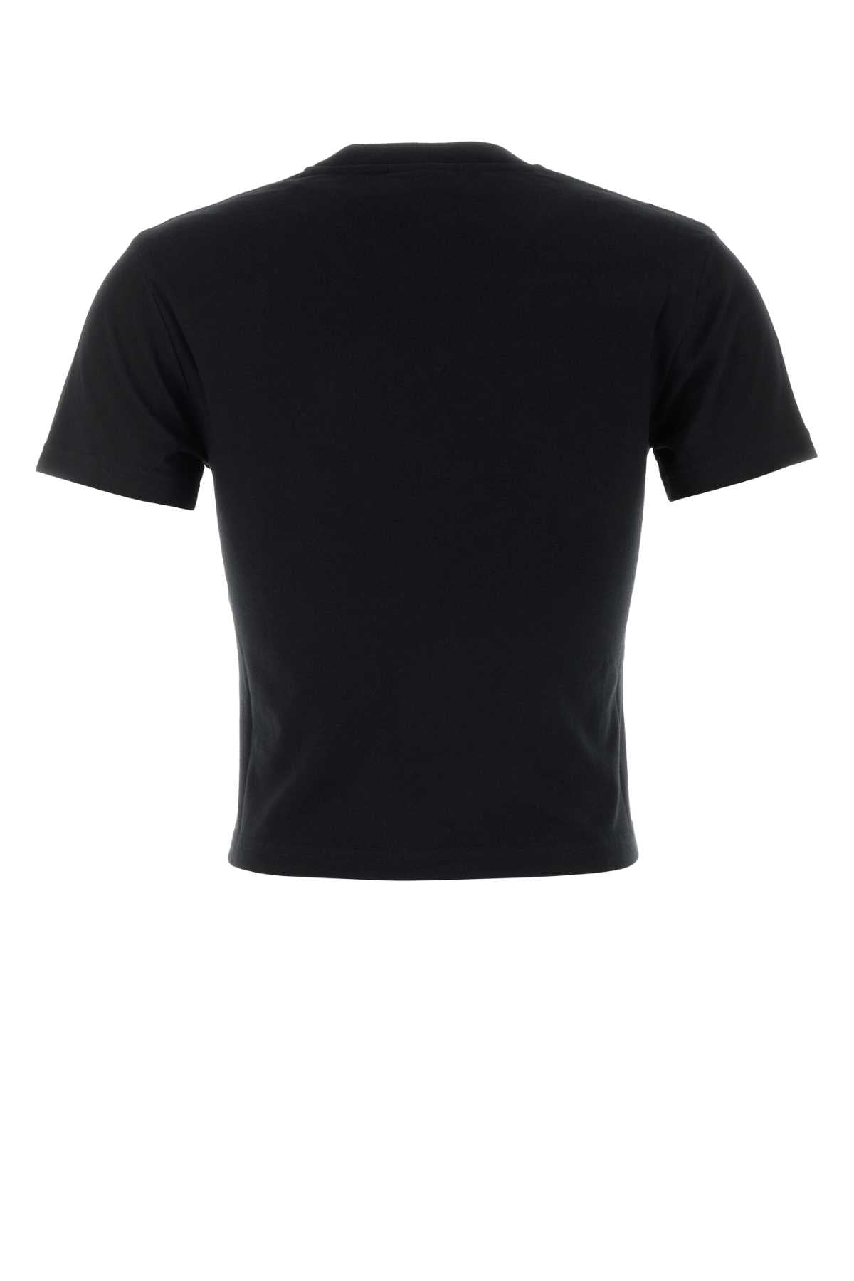 Gucci Women Black Cotton Blend T-Shirt GUCCI