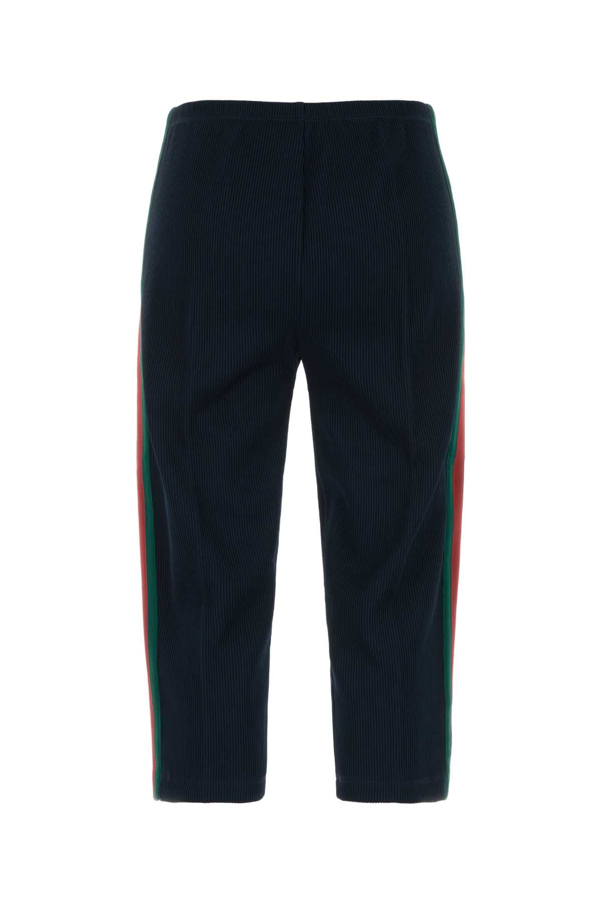 Gucci Women Midnight Blue Polyester Blend Leggings GUCCI