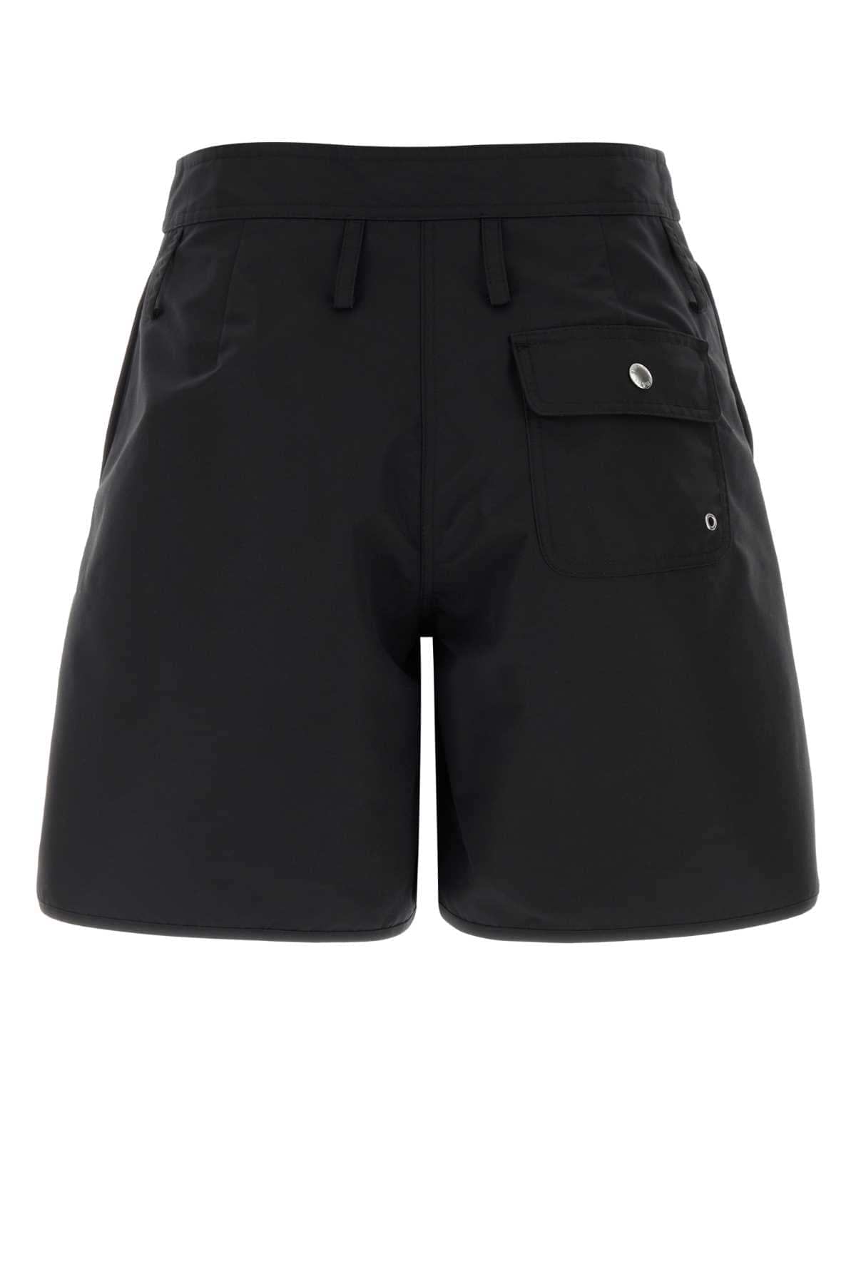 Prada Women Black Nylon Shorts PRADA
