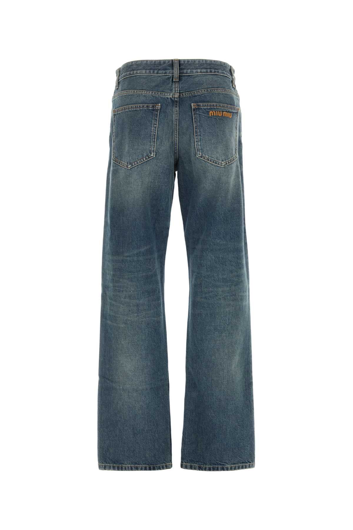 Miu Miu Women Denim Jeans MIU MIU