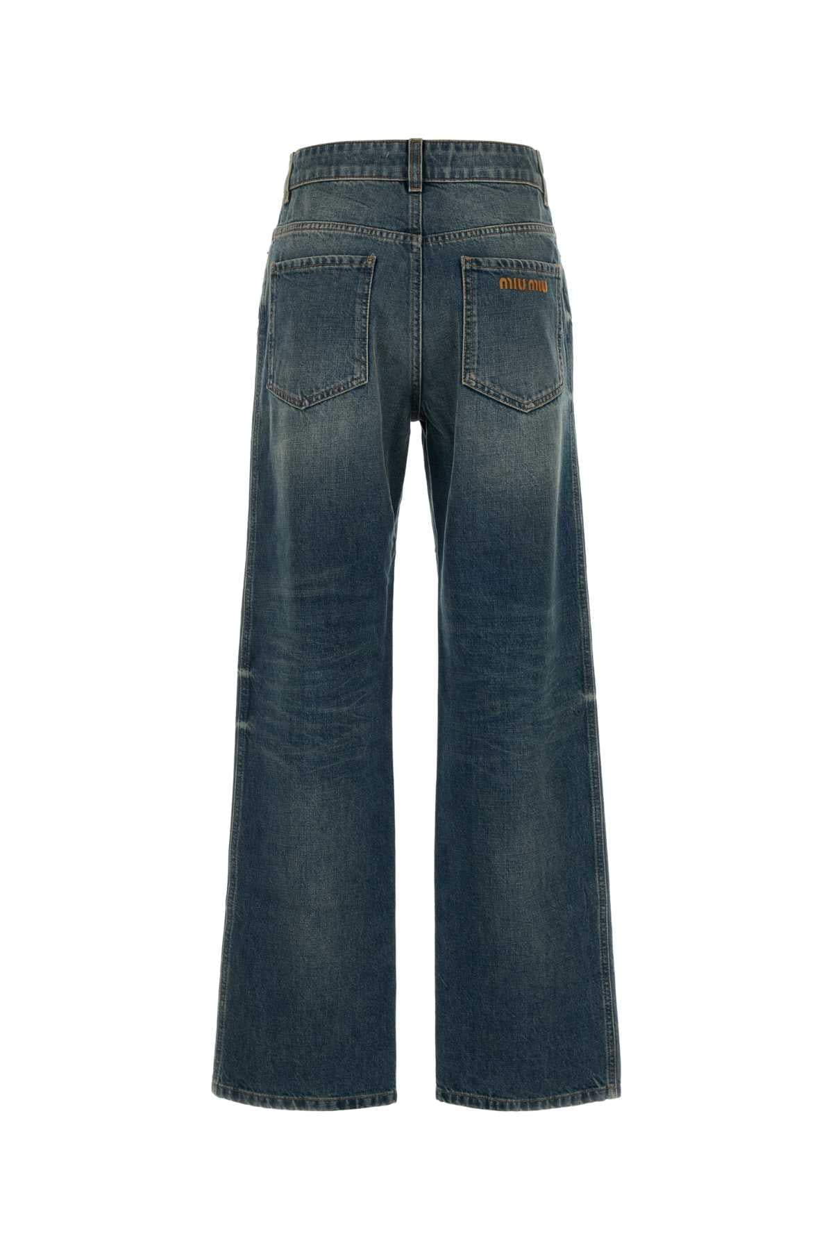 Miu Miu Women Denim Jeans MIU MIU