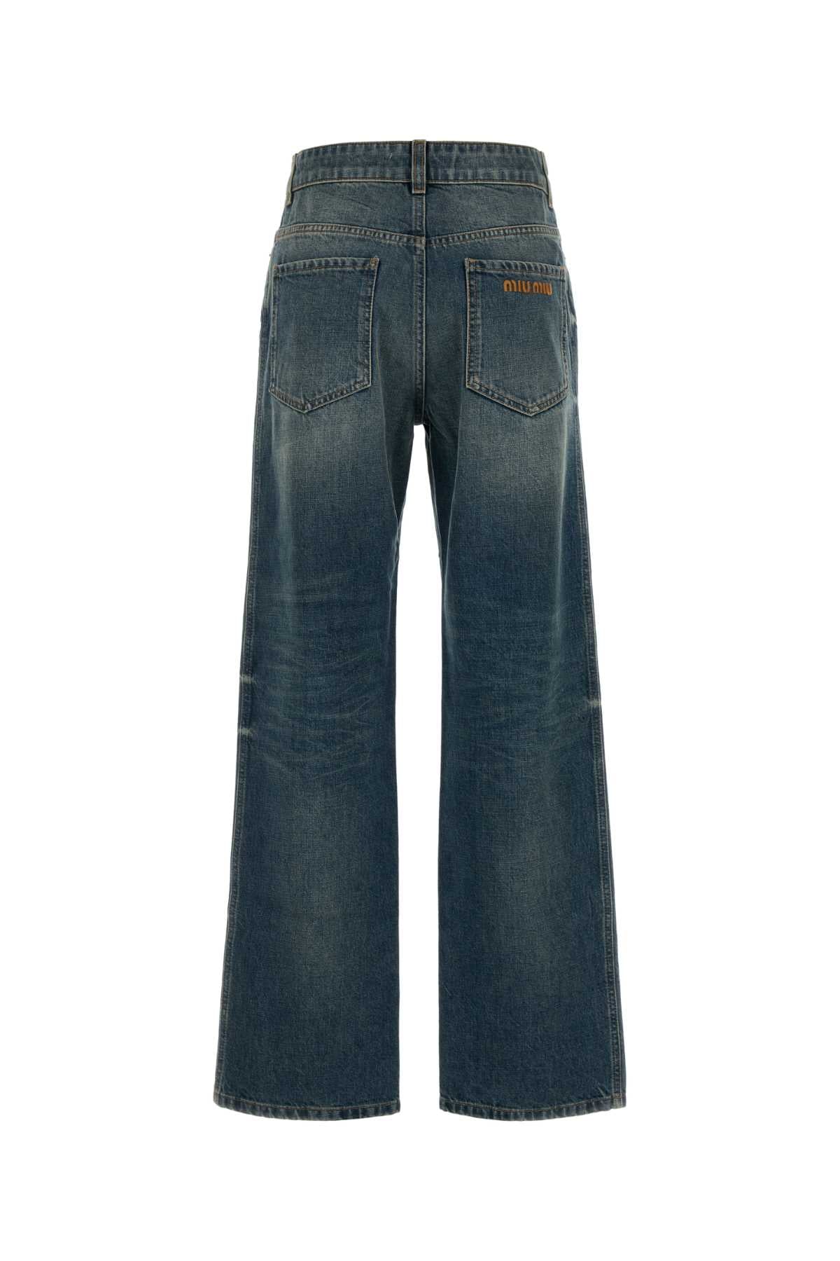 Miu Miu Women Denim Jeans MIU MIU