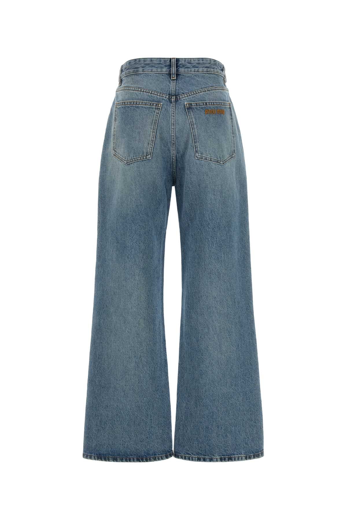 Miu Miu Women Denim Jeans MIU MIU