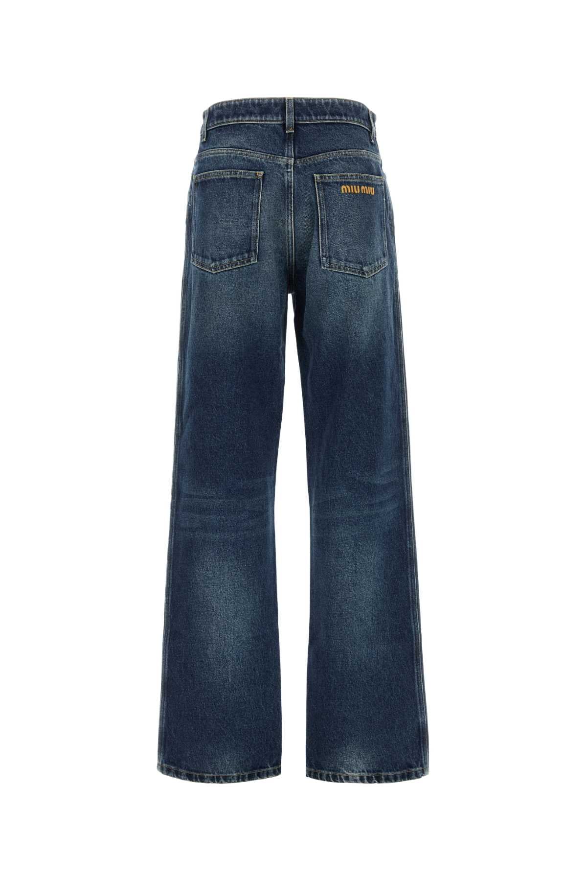 Miu Miu Women Denim Jeans MIU MIU