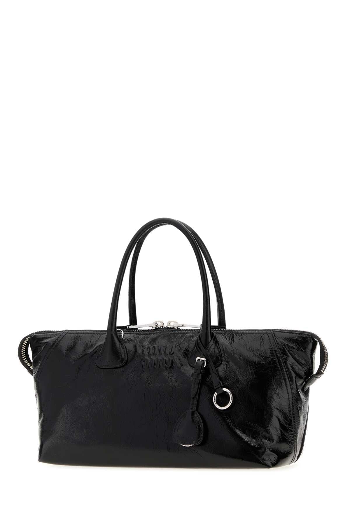 Miu Miu Women Black Leather Handbag MIU MIU