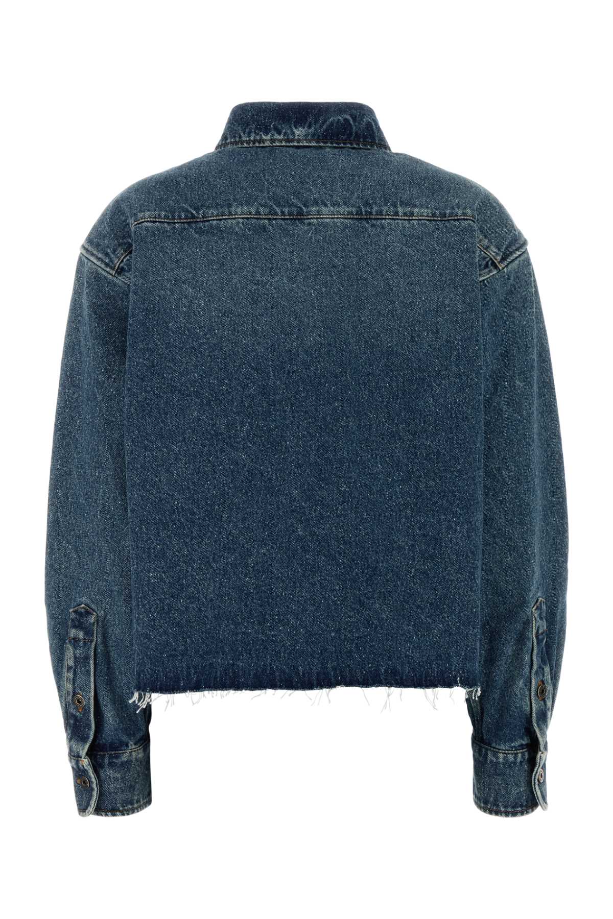 Miu Miu Women Denim Shirt MIU MIU