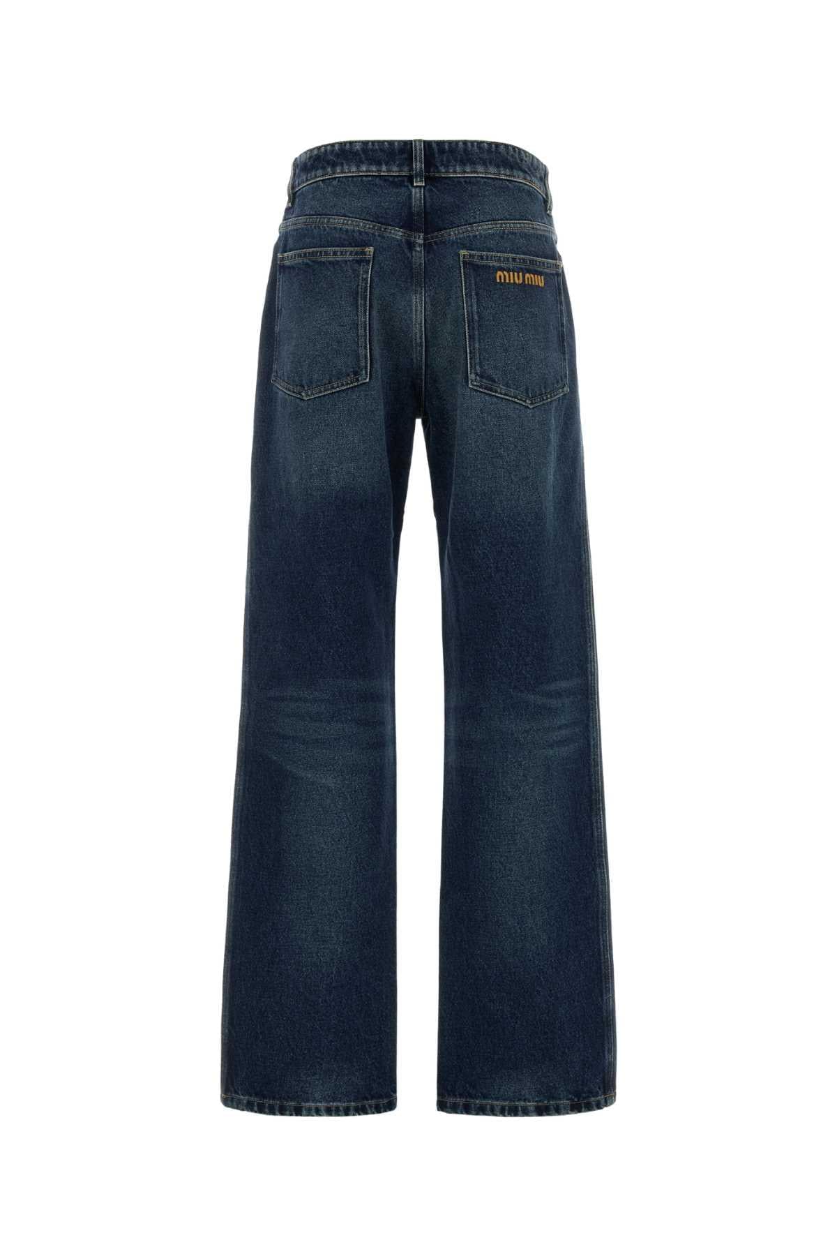 Miu Miu Women Denim Jeans MIU MIU