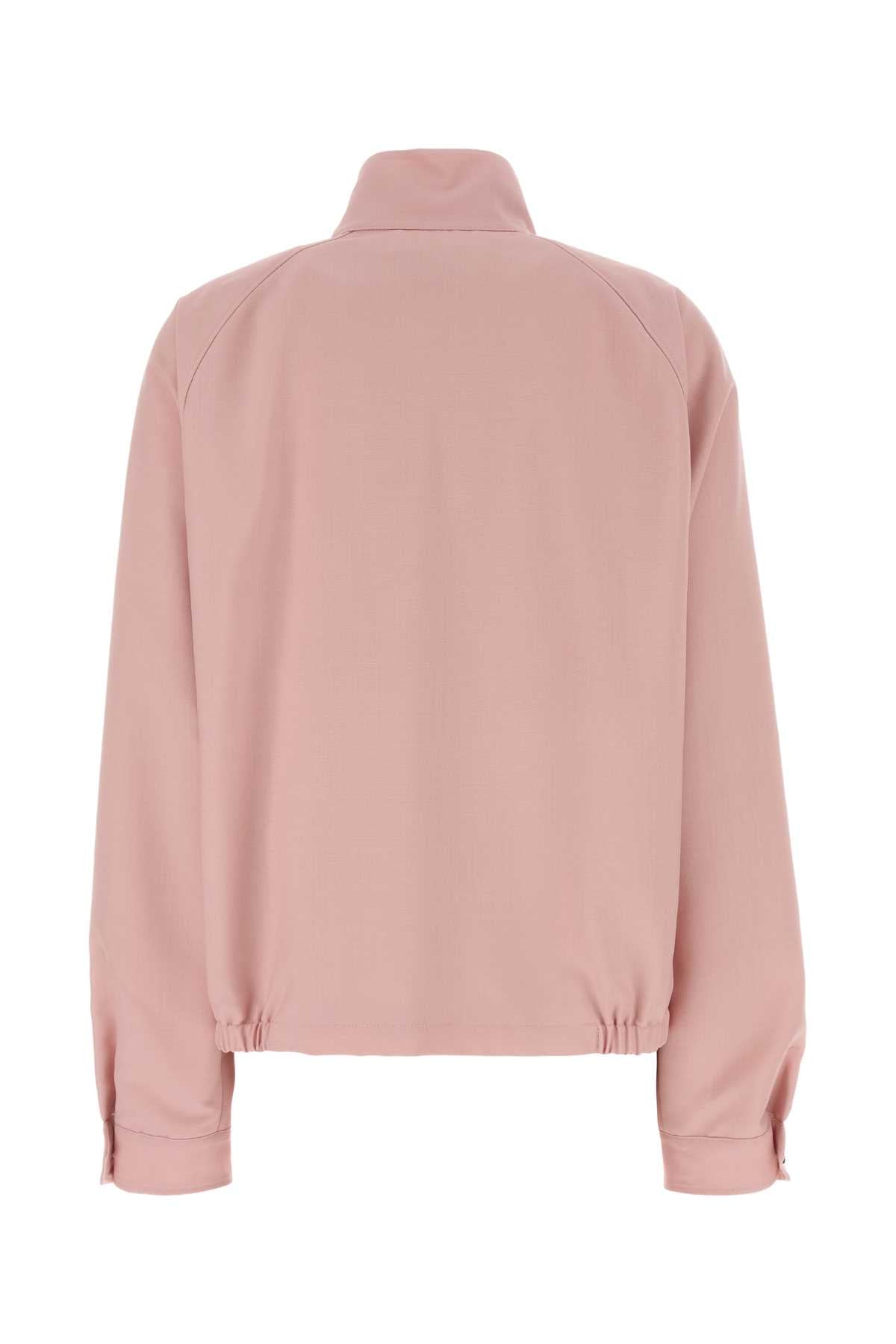 Miu Miu Women Pink Mohair Blend Jacket MIU MIU