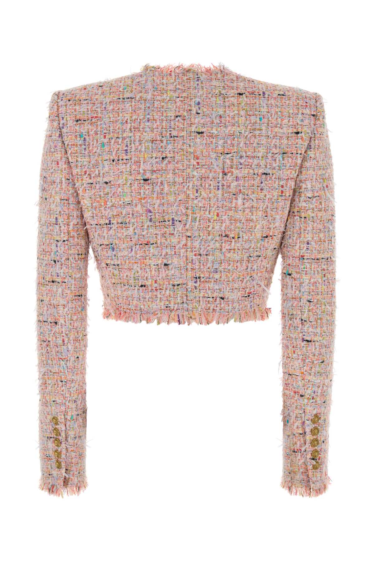 Balmain Women Multicolor Tweed Blazer BALMAIN