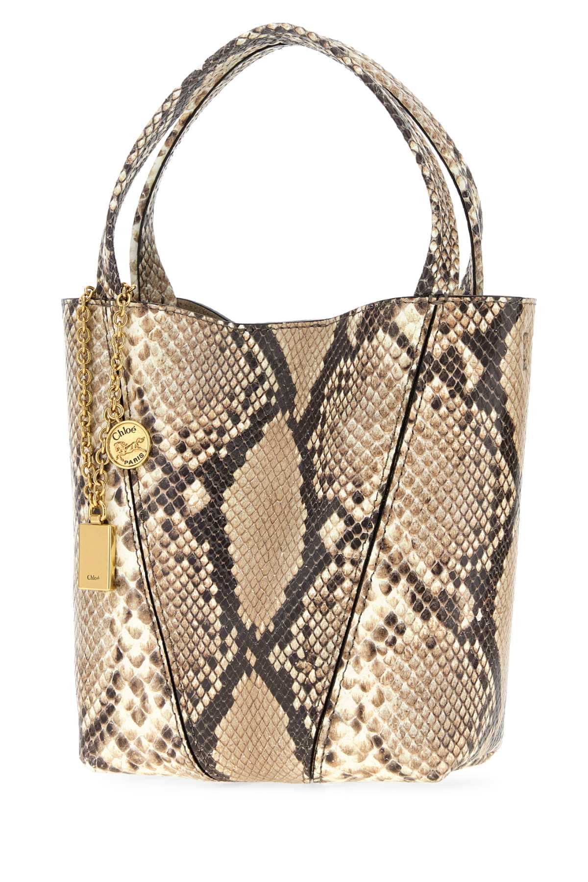 Chloe Women Printed Leather Chloe Spin Handbag CHLOE