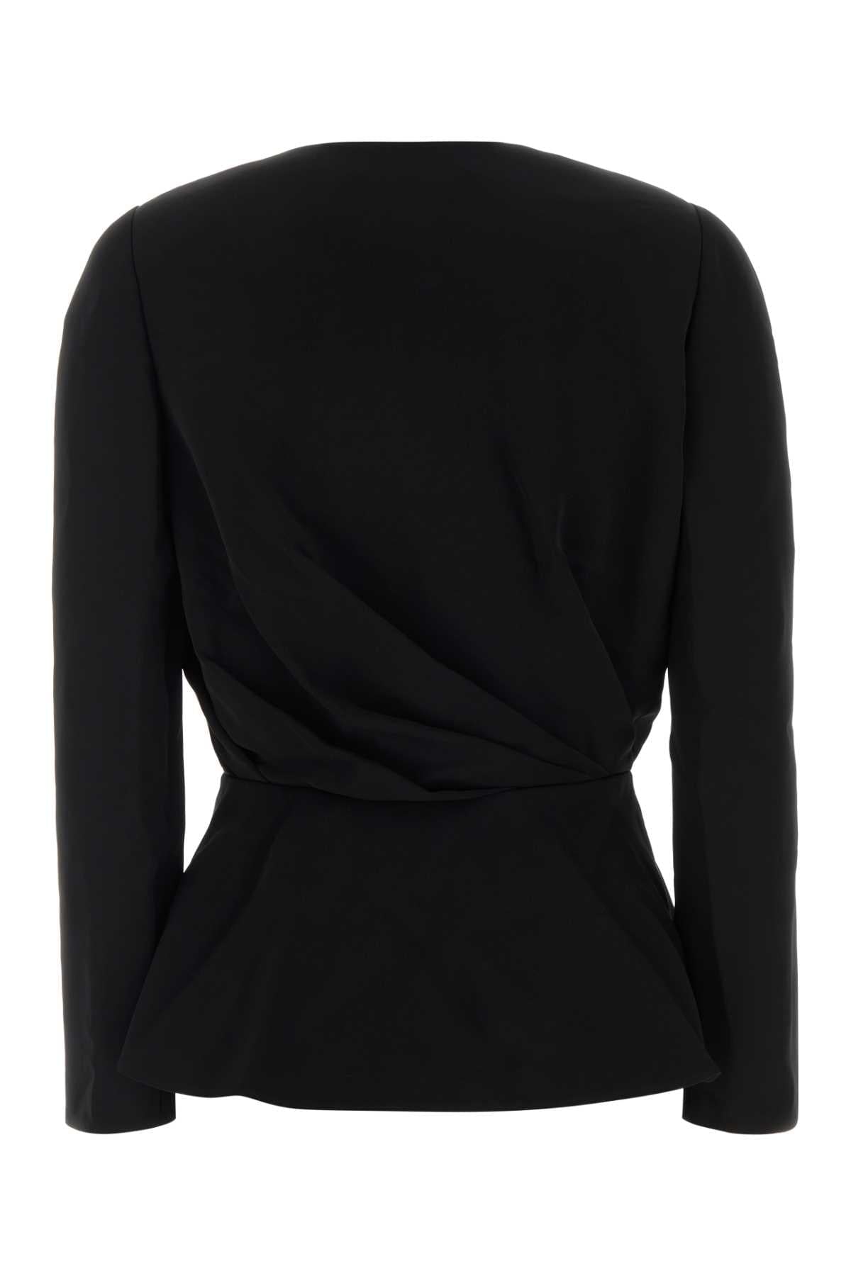 Chloe Women Black Crepe Top CHLOE