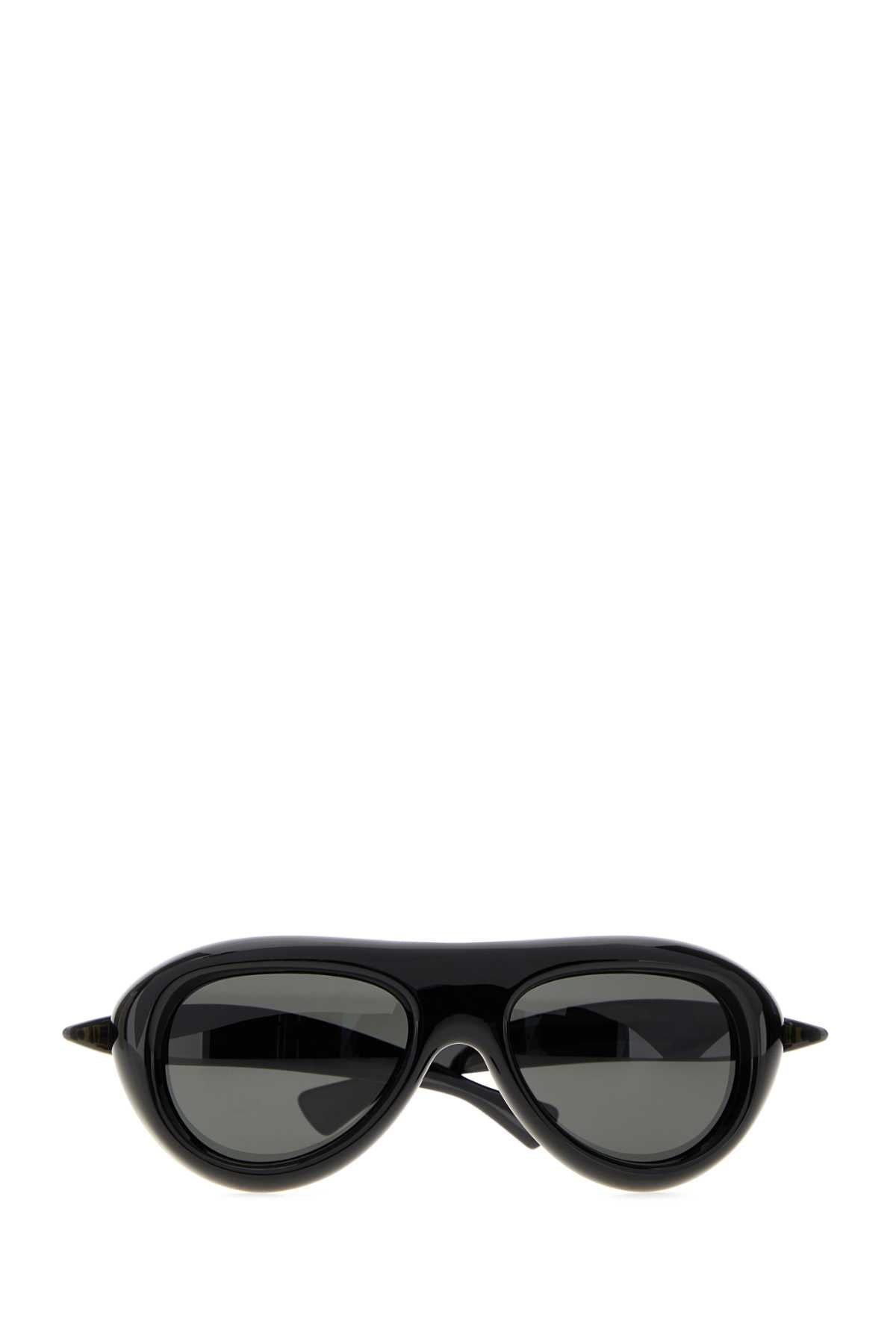 Bottega Veneta Women Black Acetate Sardine Sunglasses BOTTEGA VENETA