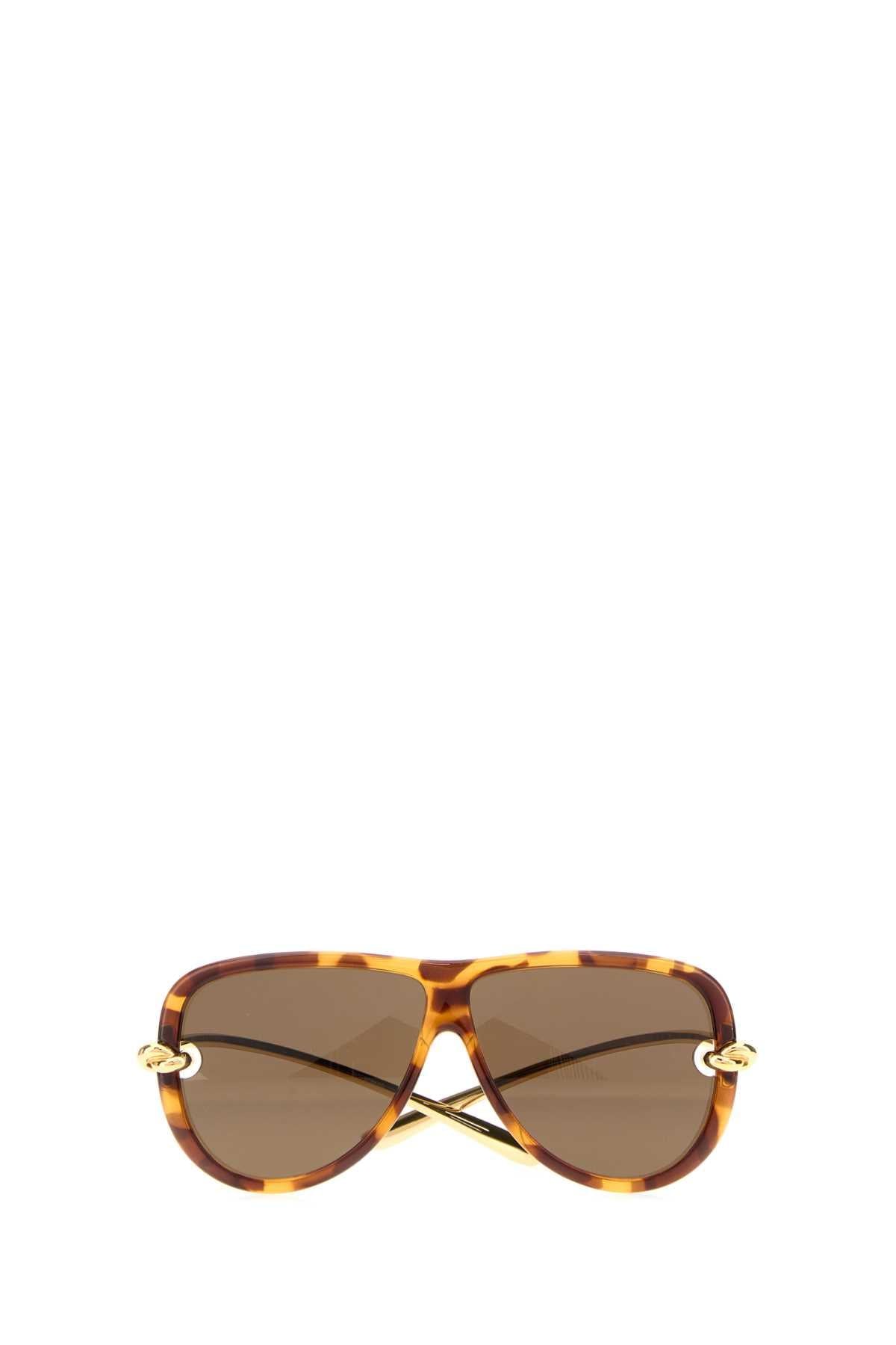 Bottega Veneta Women Printed Acetate Knot Sunglasses BOTTEGA VENETA