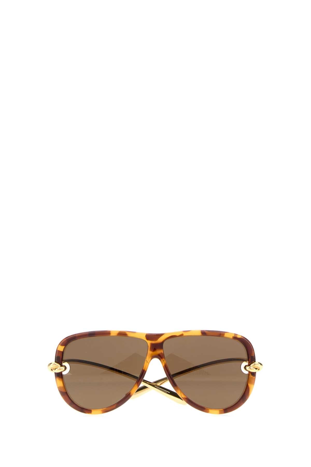 Bottega Veneta Women Printed Acetate Knot Sunglasses BOTTEGA VENETA