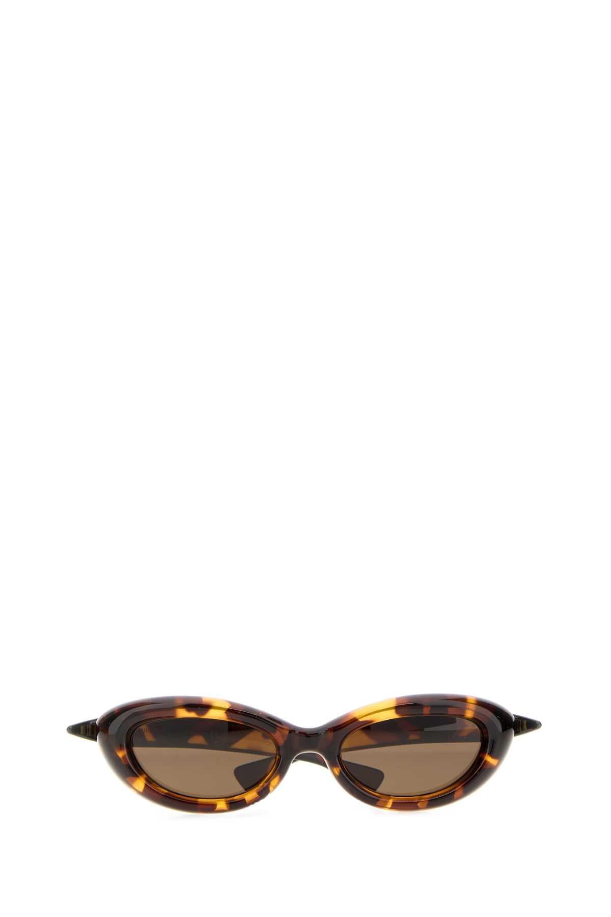 Bottega Veneta Women Printed Acetate Acetate Sardine Sunglasses BOTTEGA VENETA