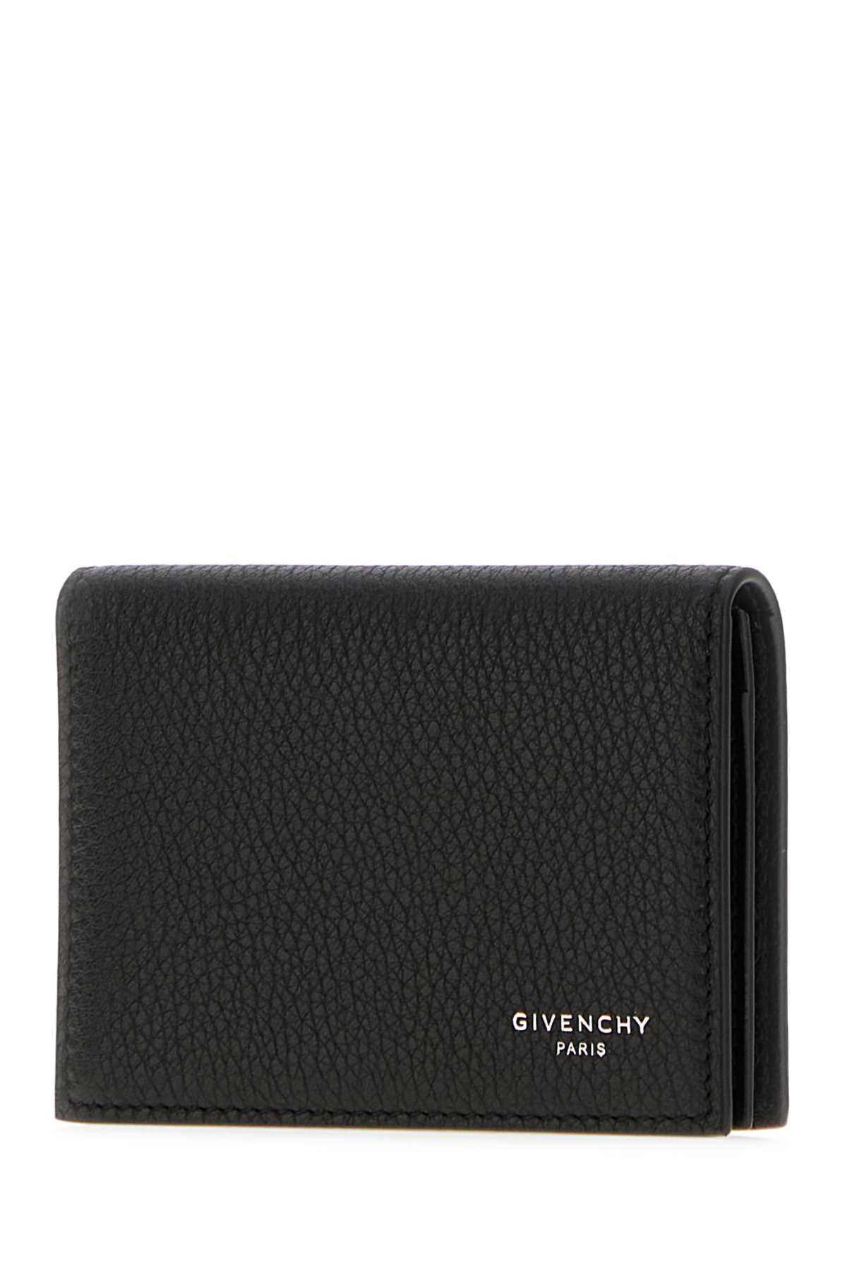 Givenchy Men Black Leather Card Holder GIVENCHY