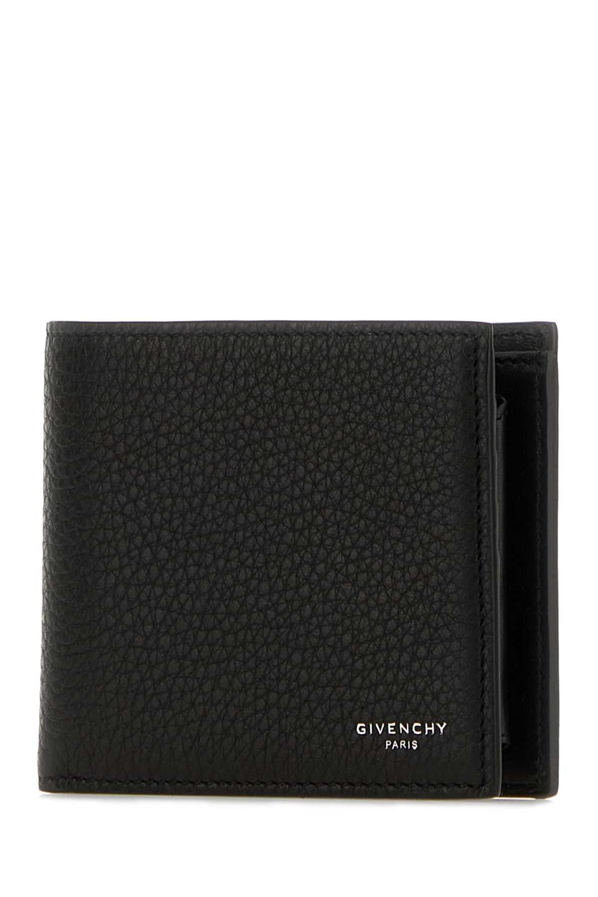 Givenchy Men Black Leather Wallet GIVENCHY