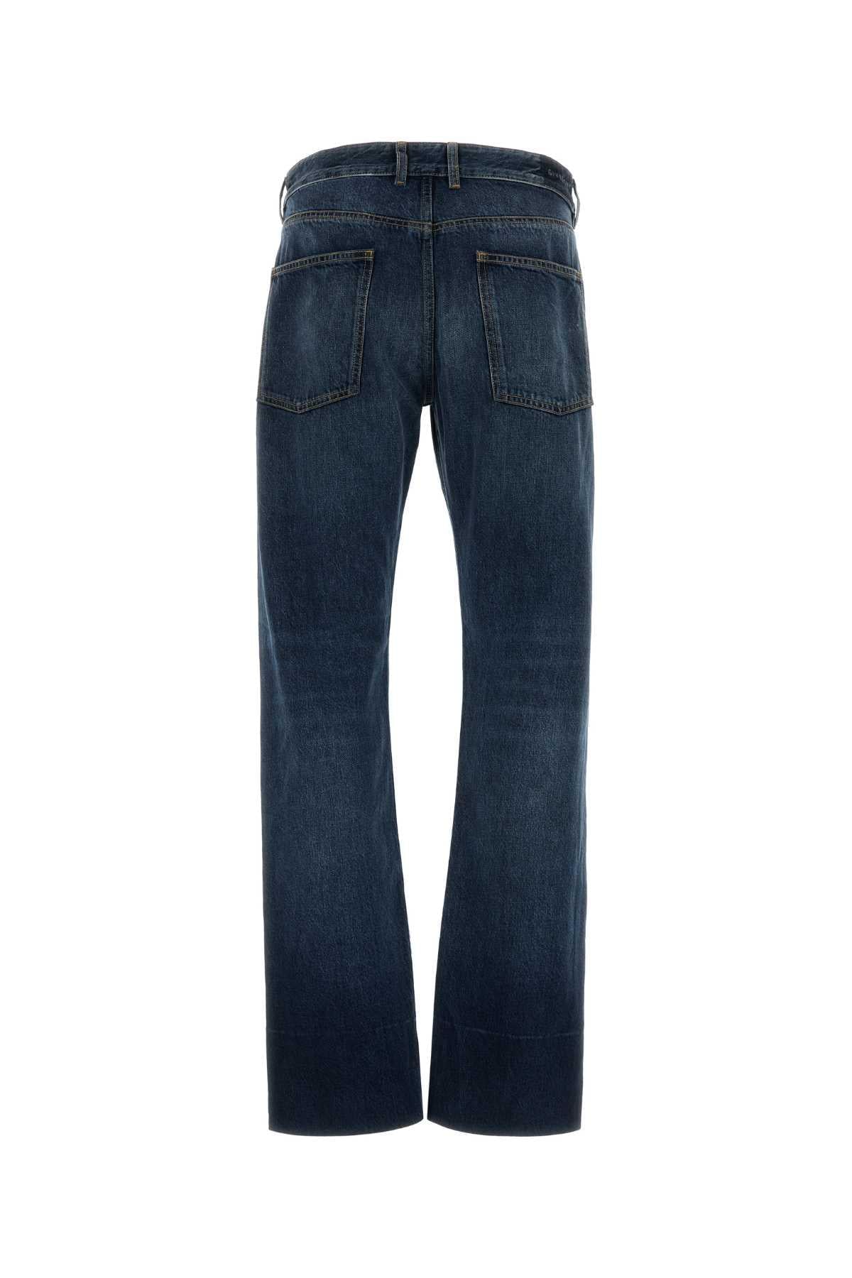 Givenchy Men Blue Denim Jeans GIVENCHY