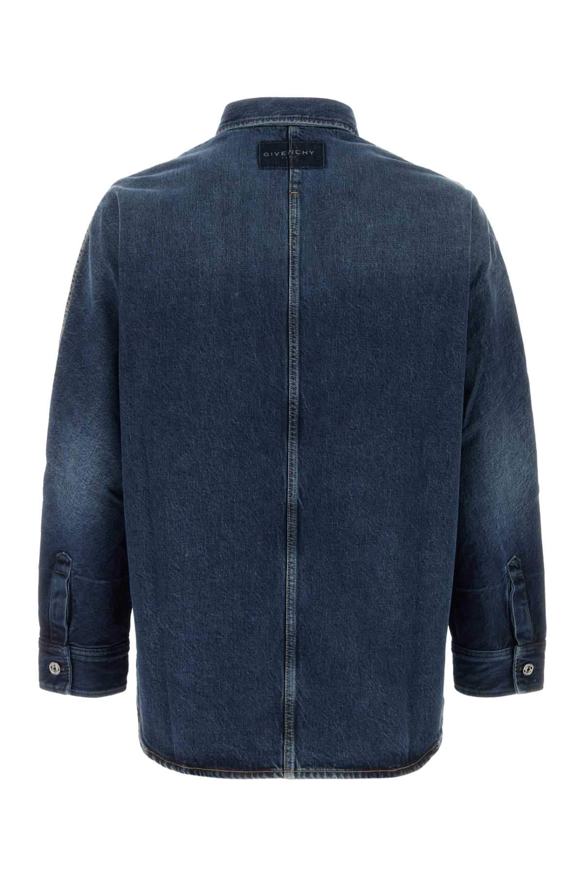 Givenchy Men Denim Shirt GIVENCHY