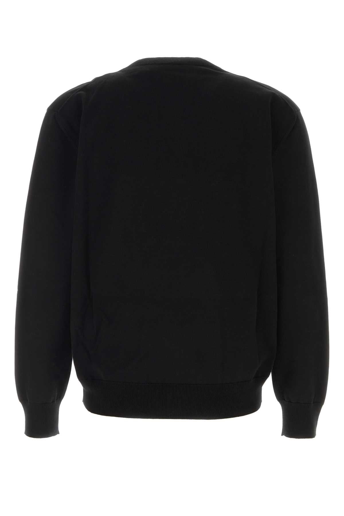 Givenchy Men Black Cotton Sweater GIVENCHY