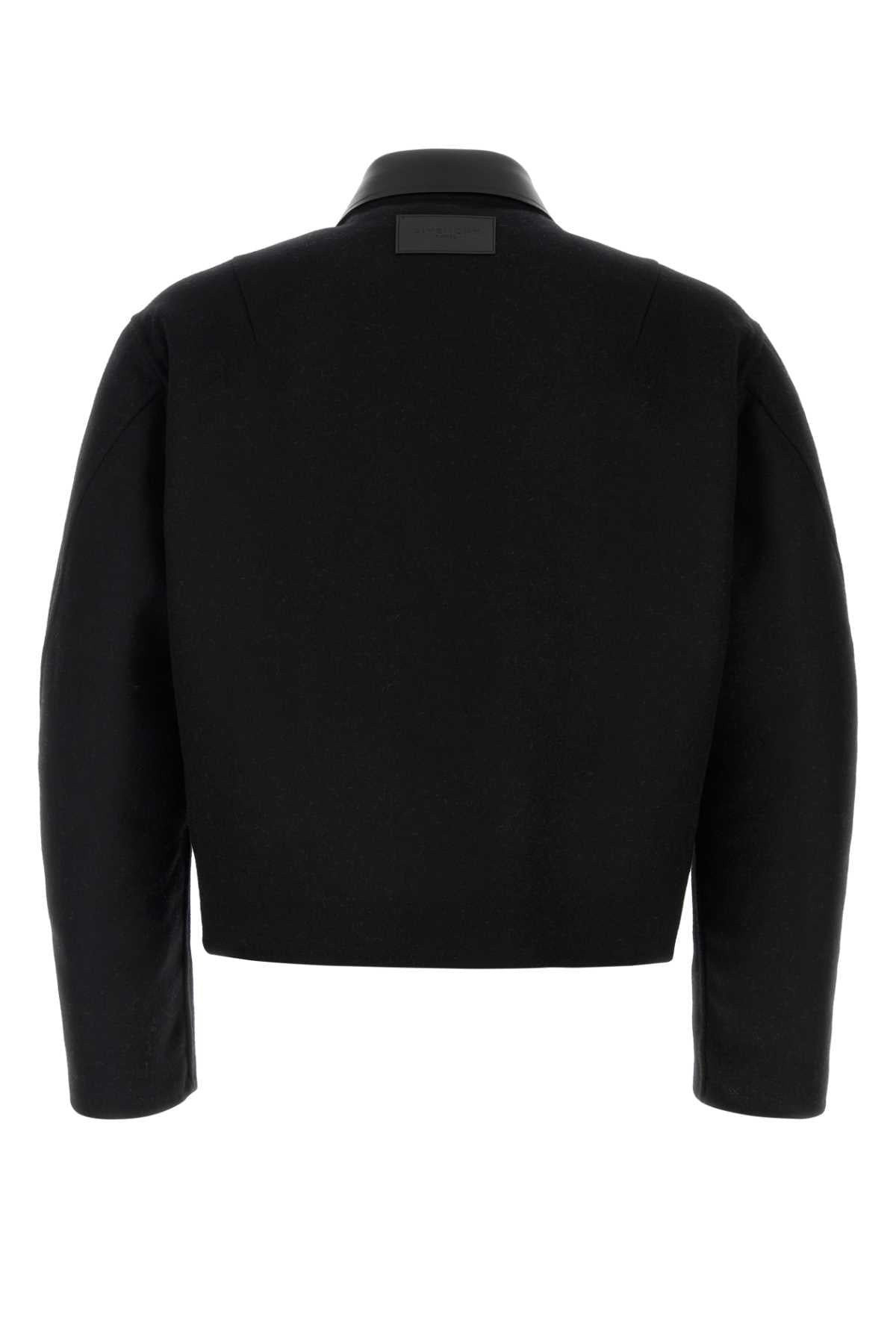Givenchy Men Slate Wool Jacket GIVENCHY