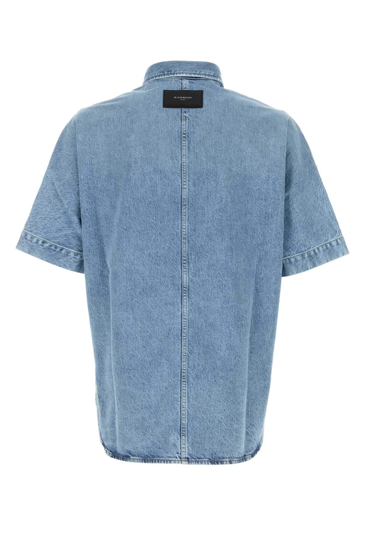 Givenchy Men Denim Shirt GIVENCHY