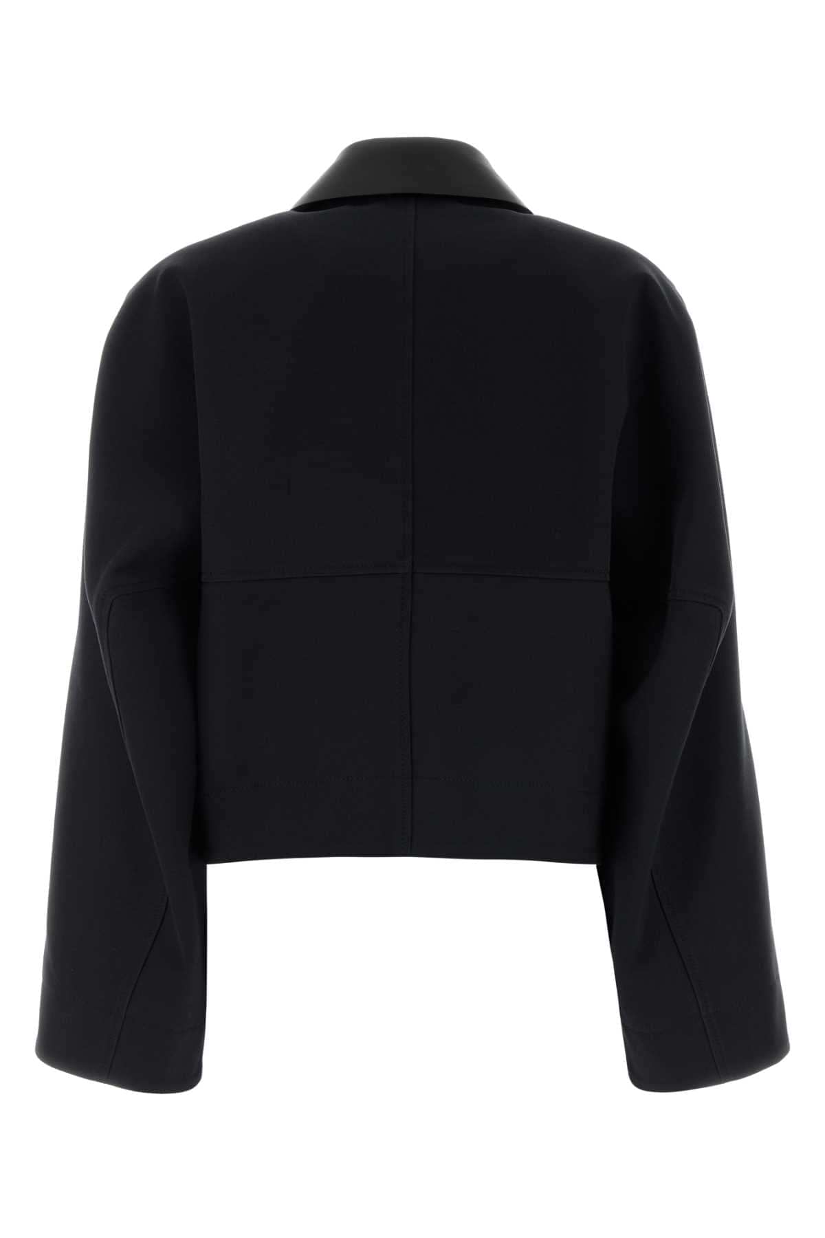 Givenchy Women Black Cotton Blend Jacket GIVENCHY