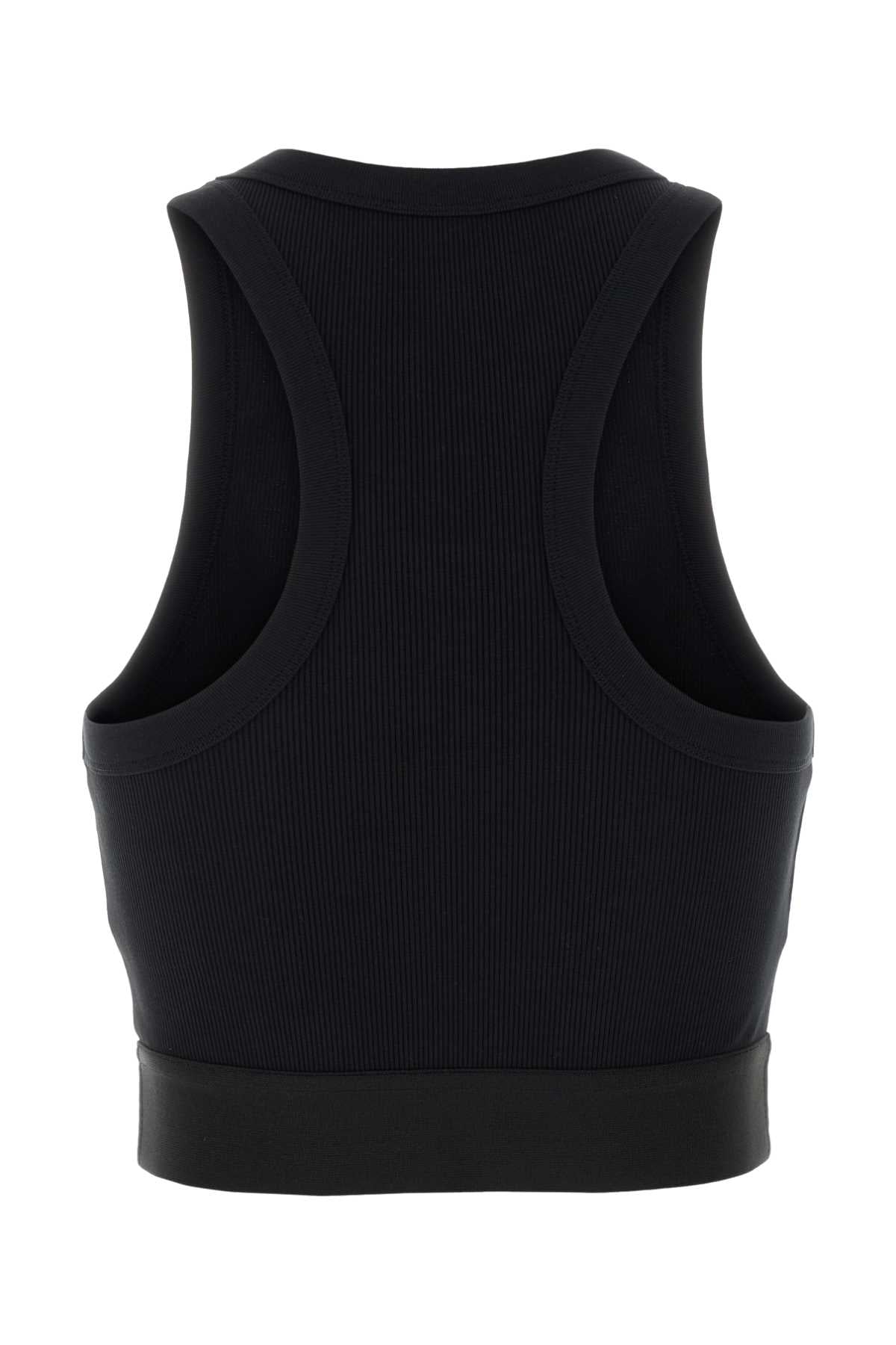 Givenchy Women Black Stretch Cotton Top GIVENCHY
