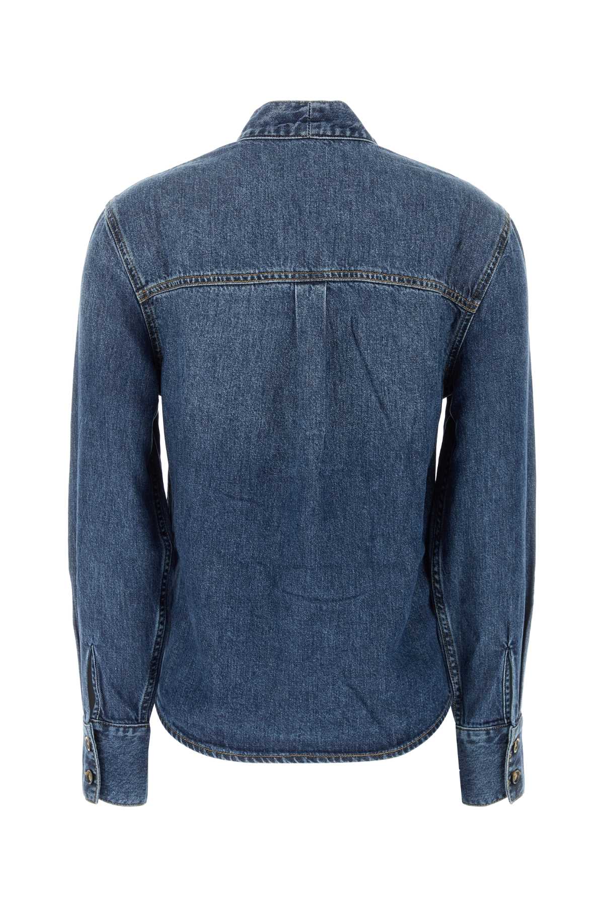 Self Portrait Women Denim Shirt SELF-PORTRAIT