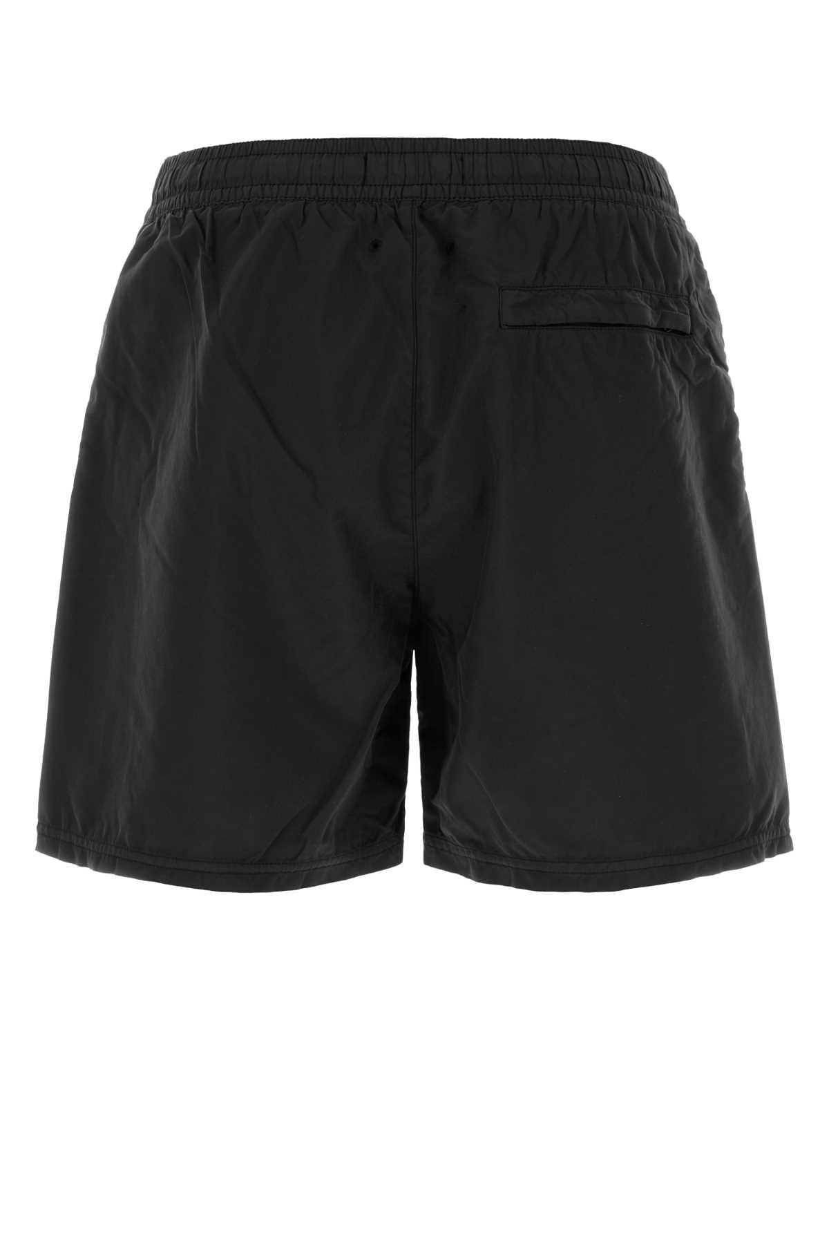 Stone Island Men Black Nylon Swimming Shorts STONE ISLAND
