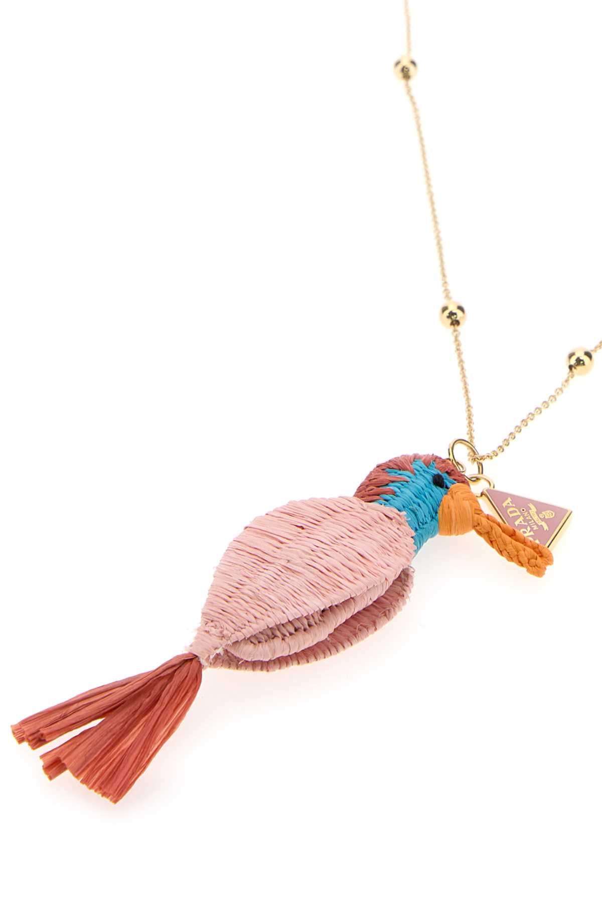 Prada Women Gold Metal Necklace PRADA