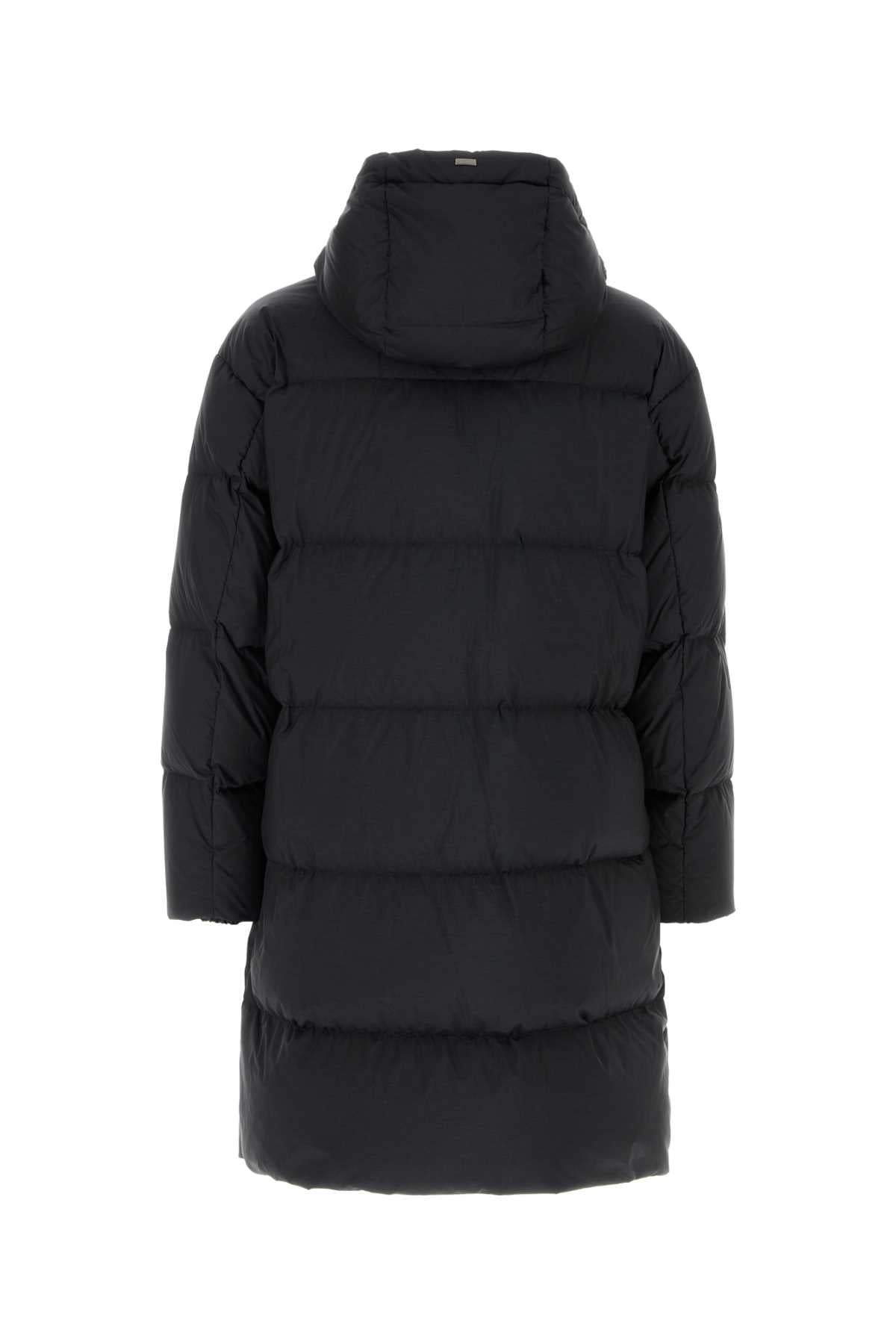 Herno Men Black Nylon Blend Down Jacket HERNO