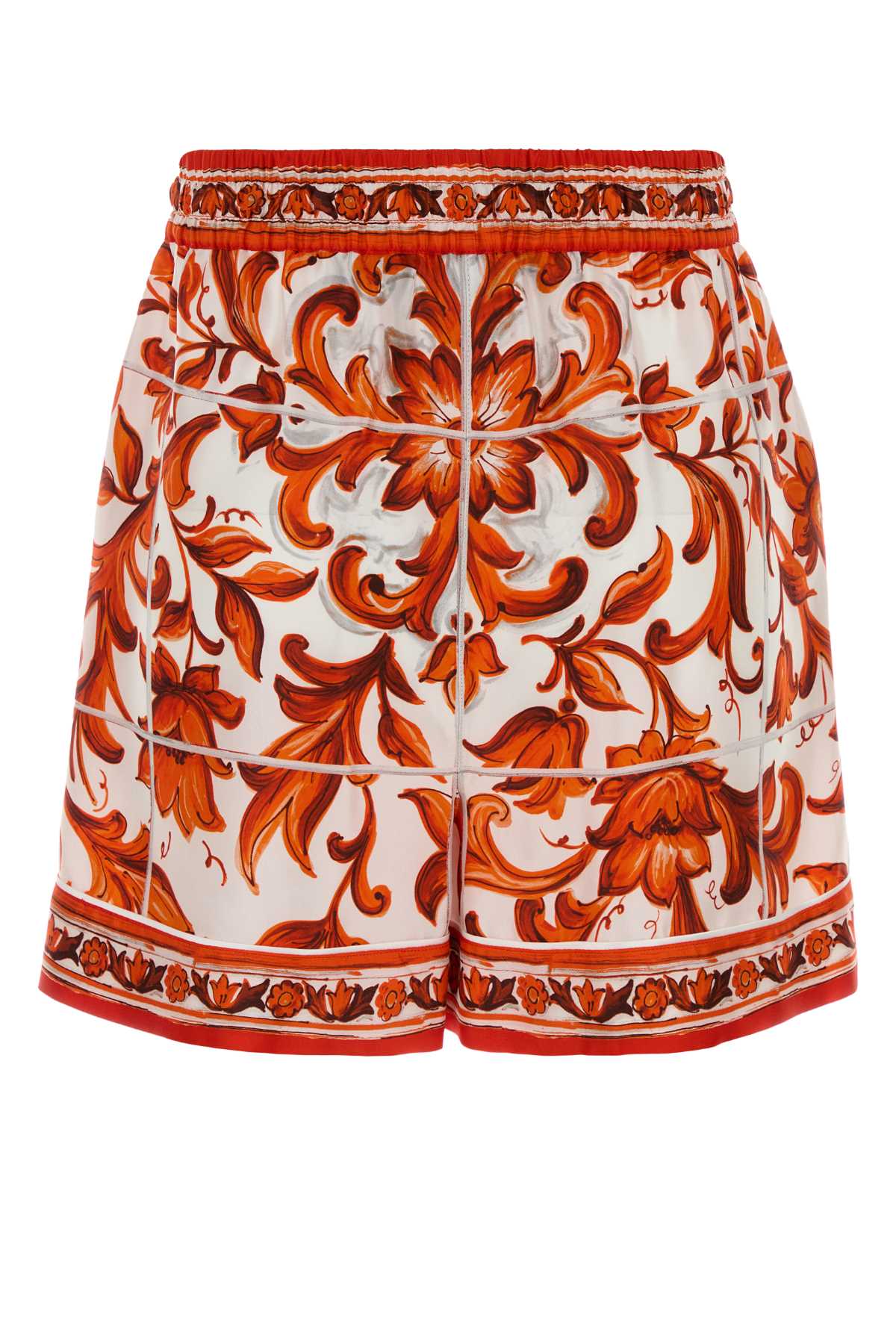 Dolce & Gabbana Women Printed Twill Shorts DOLCE & GABBANA