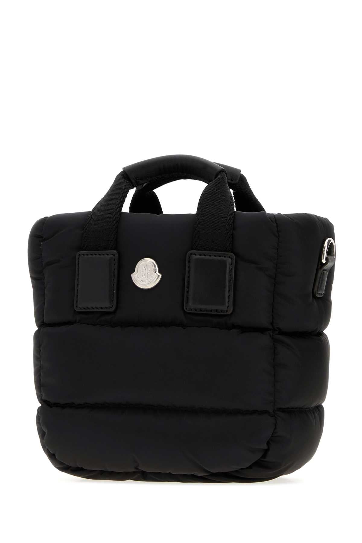Moncler Women Black Nylon Mini Caradoc Handbag MONCLER
