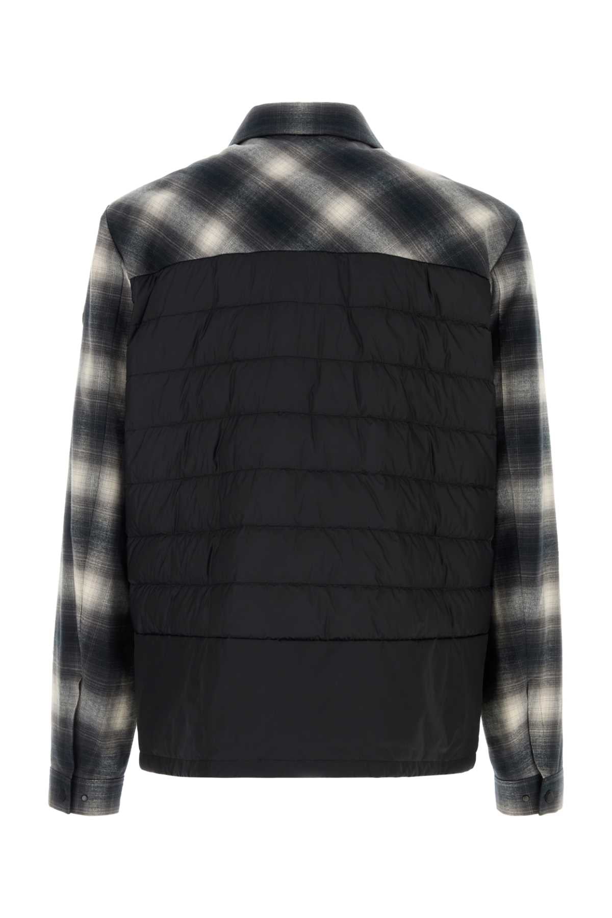 Moncler Men Multicolor Cotton And Nylon Cornisello Down Jacket MONCLER