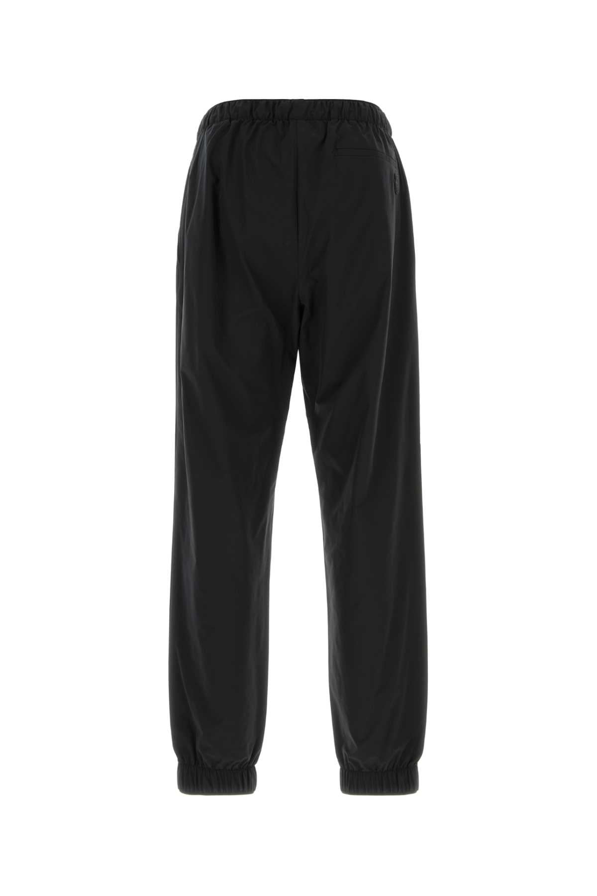 Moncler Men Black Canvas Joggers MONCLER