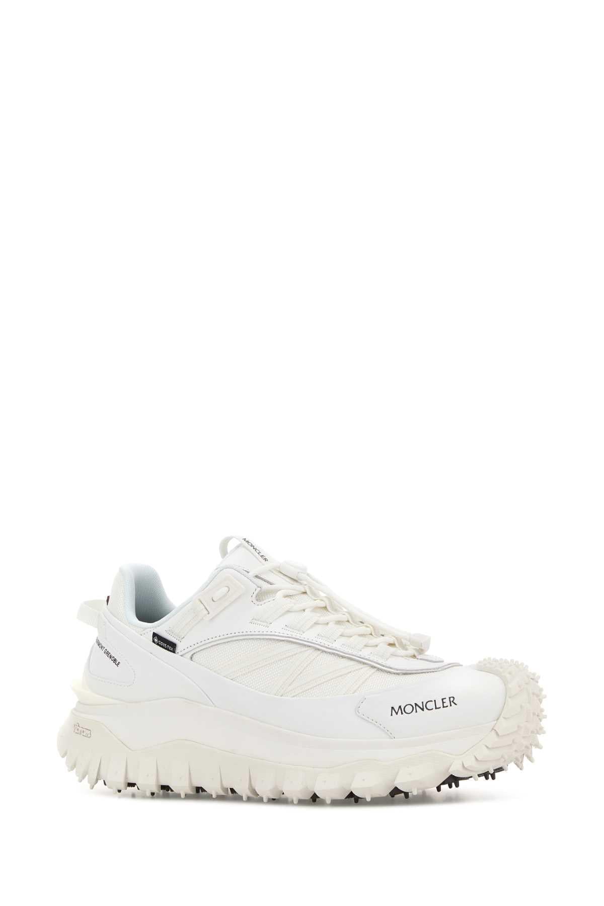 Moncler Men White Trailgrip Gtx Sneakers MONCLER