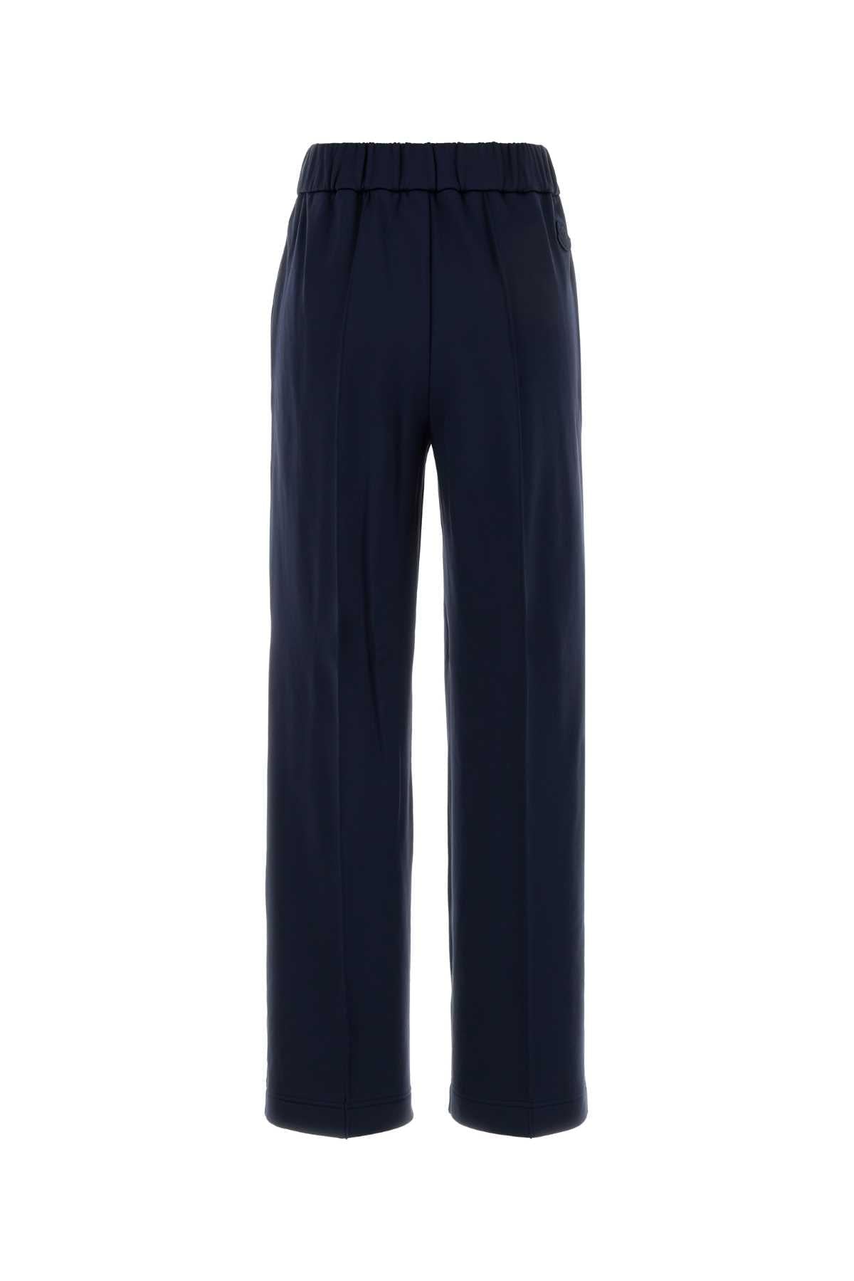 Moncler Women Navy Blue Stretch Nylon Blend Pant MONCLER