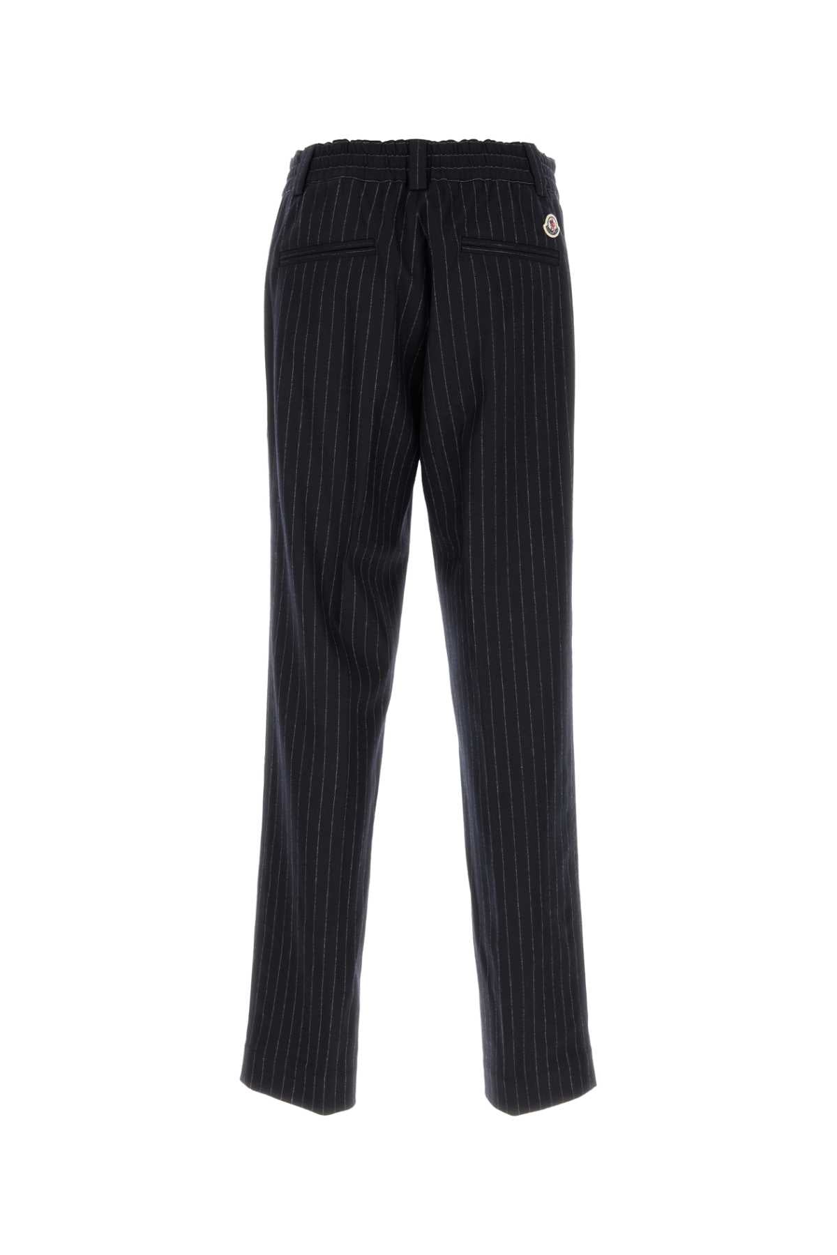 Moncler Men Embroidered Stretch Wool Pant MONCLER