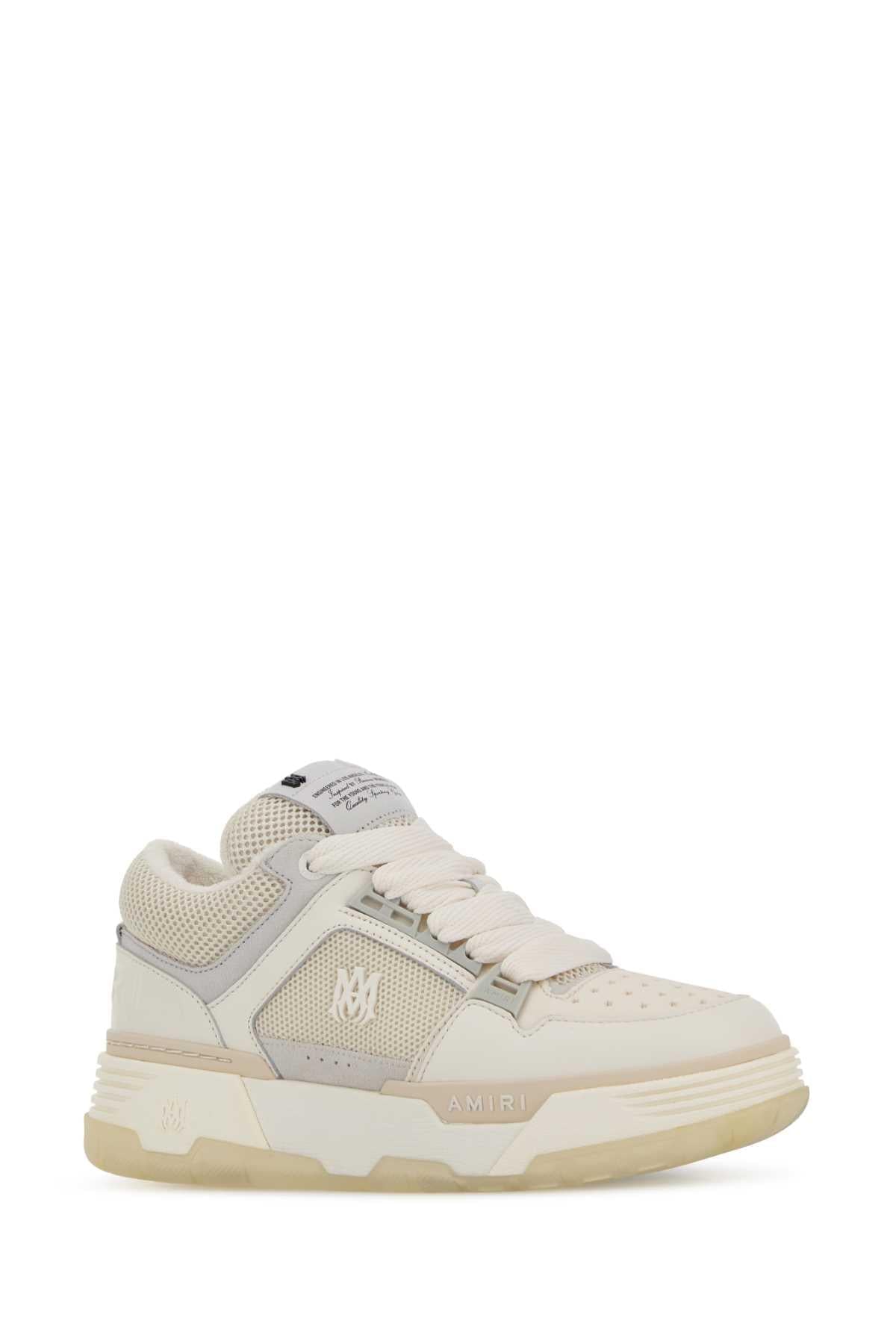 Amiri Men Two-Tone Leather And Mesh Ma-1 Sneakers AMIRI