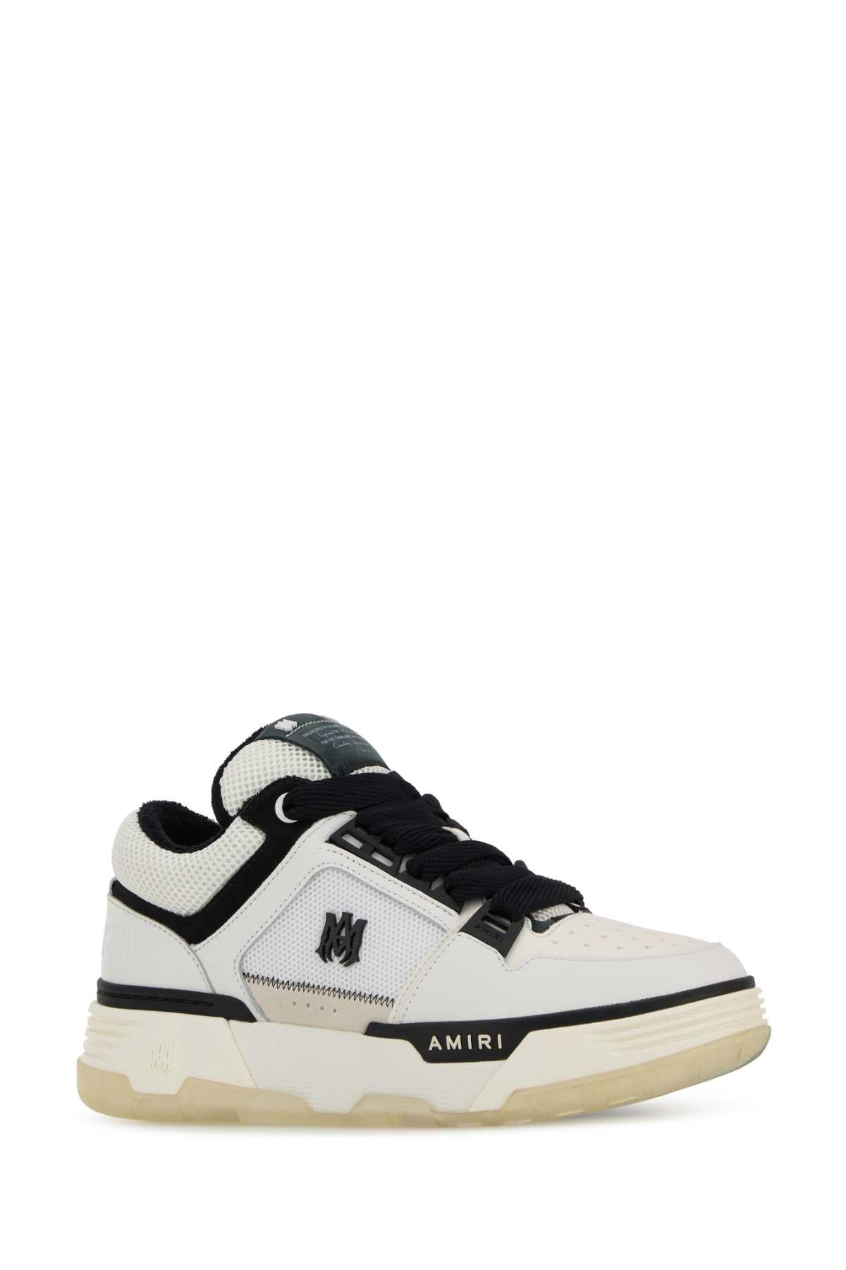 Amiri Men Two-Tone Mesh And Leather Ma-1 Sneakers AMIRI