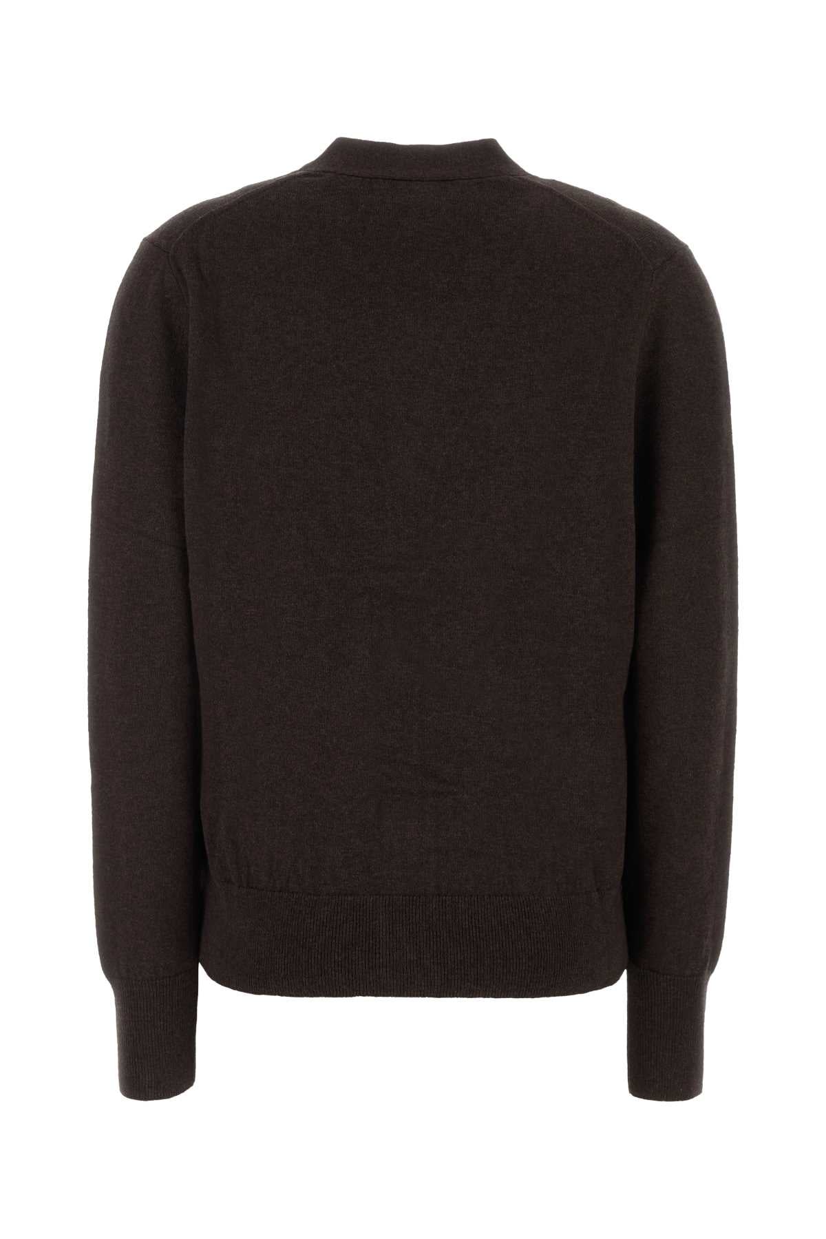 Isabel Marant Etoile Women Chocolate Cotton Blend Karina Cardigan ISABEL MARANT ETOILE