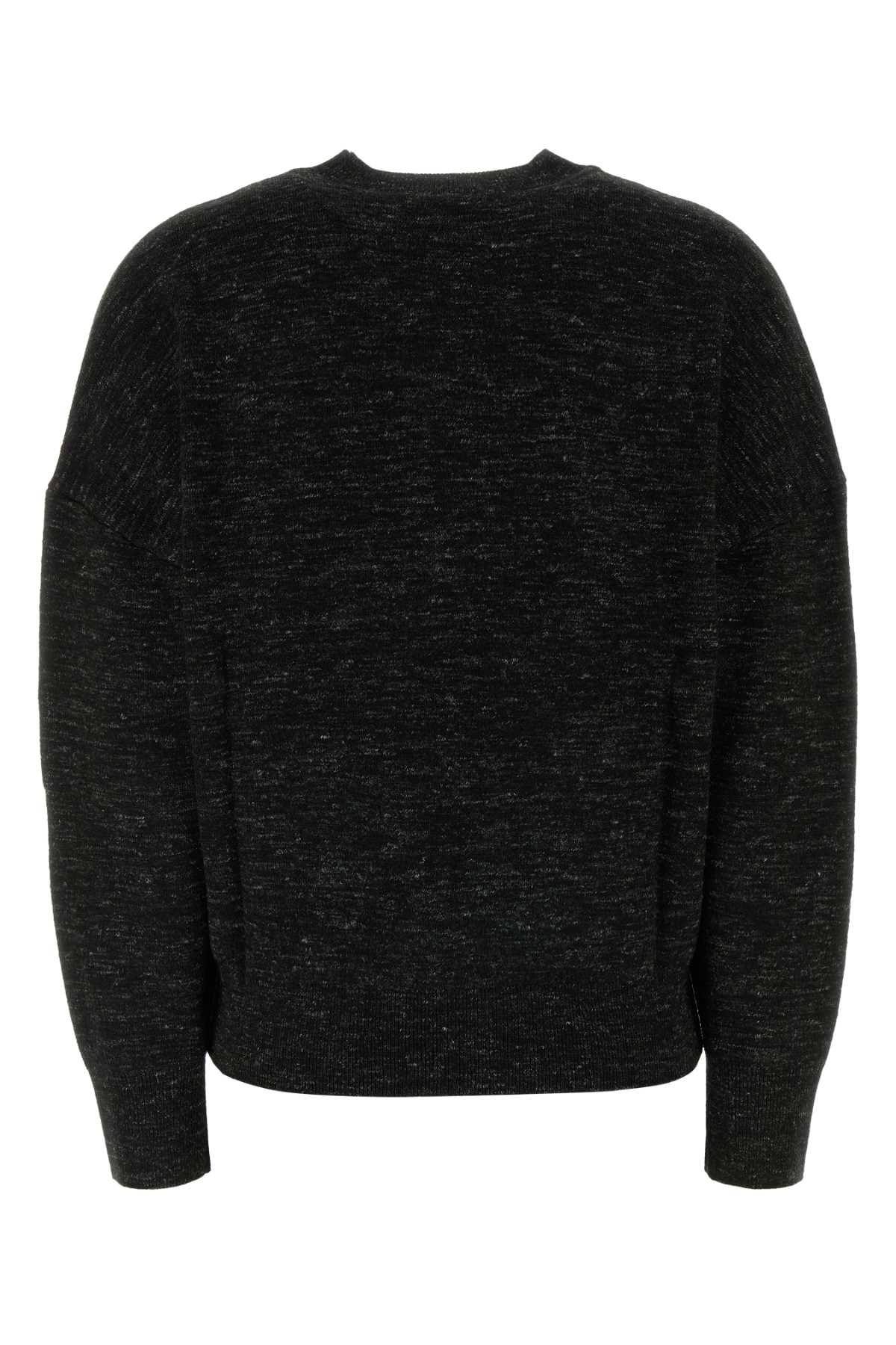 Isabel Marant Etoile Women Melange Black Viscose Blend Atlee Sweater ISABEL MARANT ETOILE