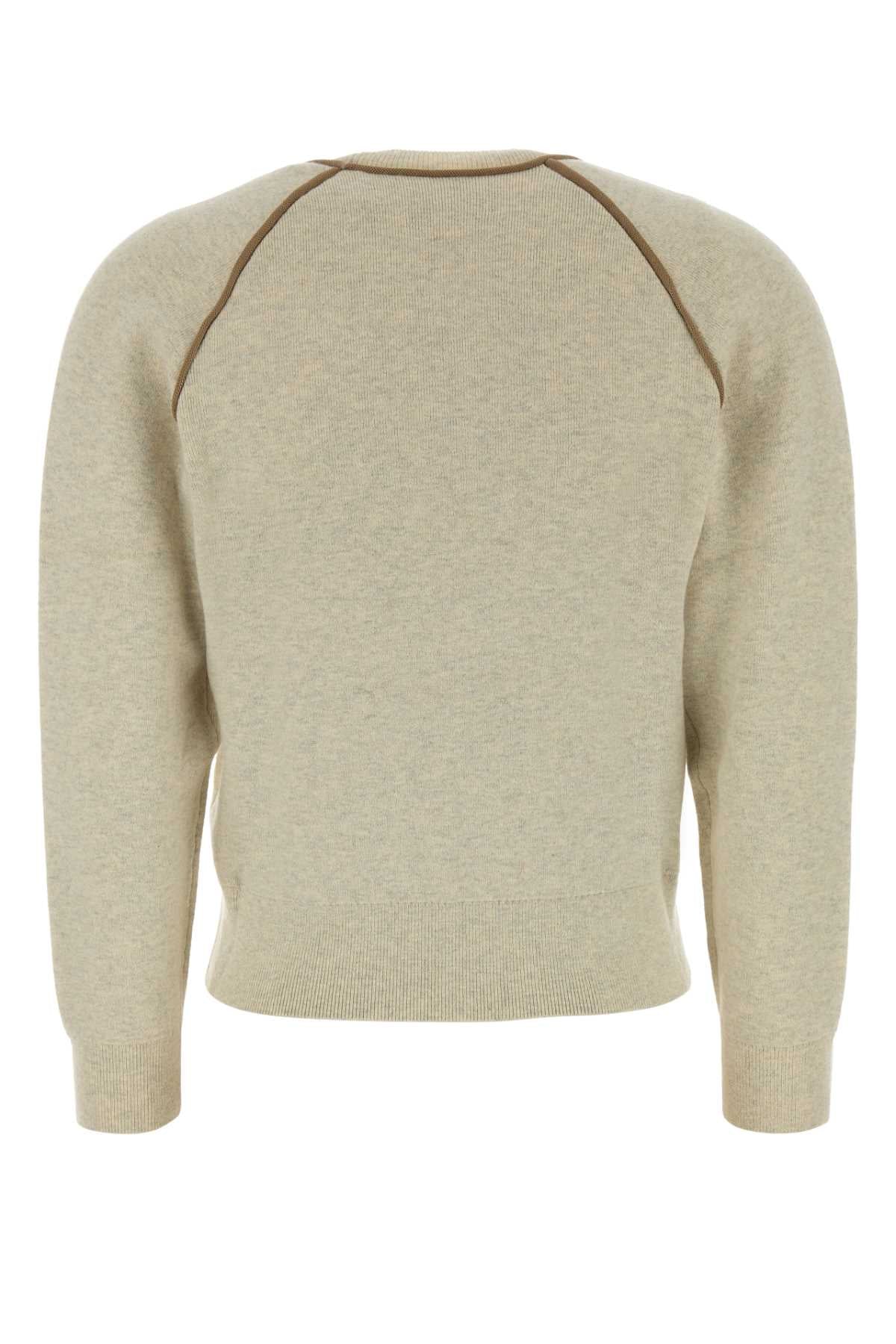 Isabel Marant Etoile Women Melange Sand Cotton Blend Loriby Sweater ISABEL MARANT ETOILE