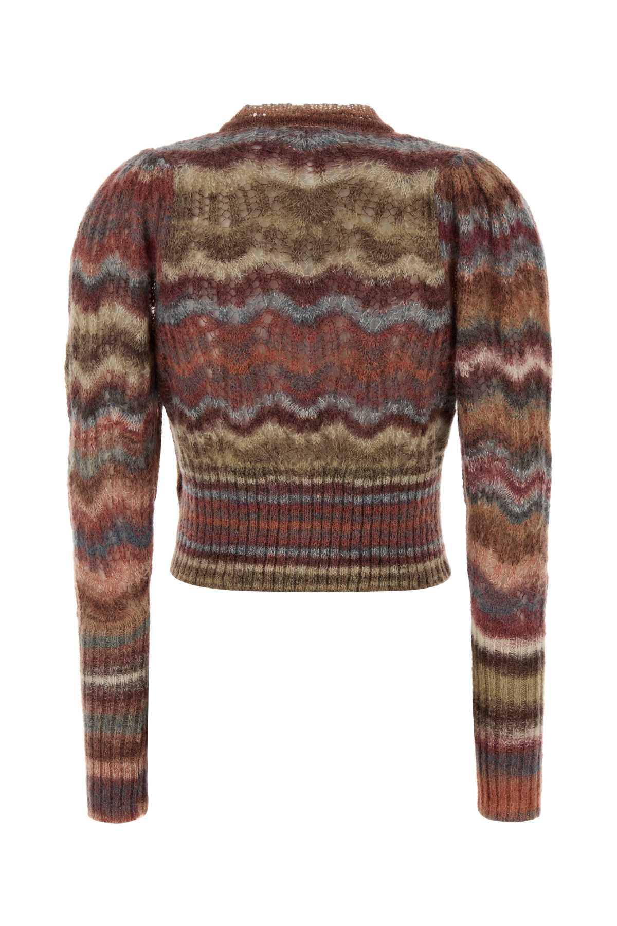 Vivienne Westwood Women Multicolor Mohair Blend Flora Cardigan VIVIENNE WESTWOOD