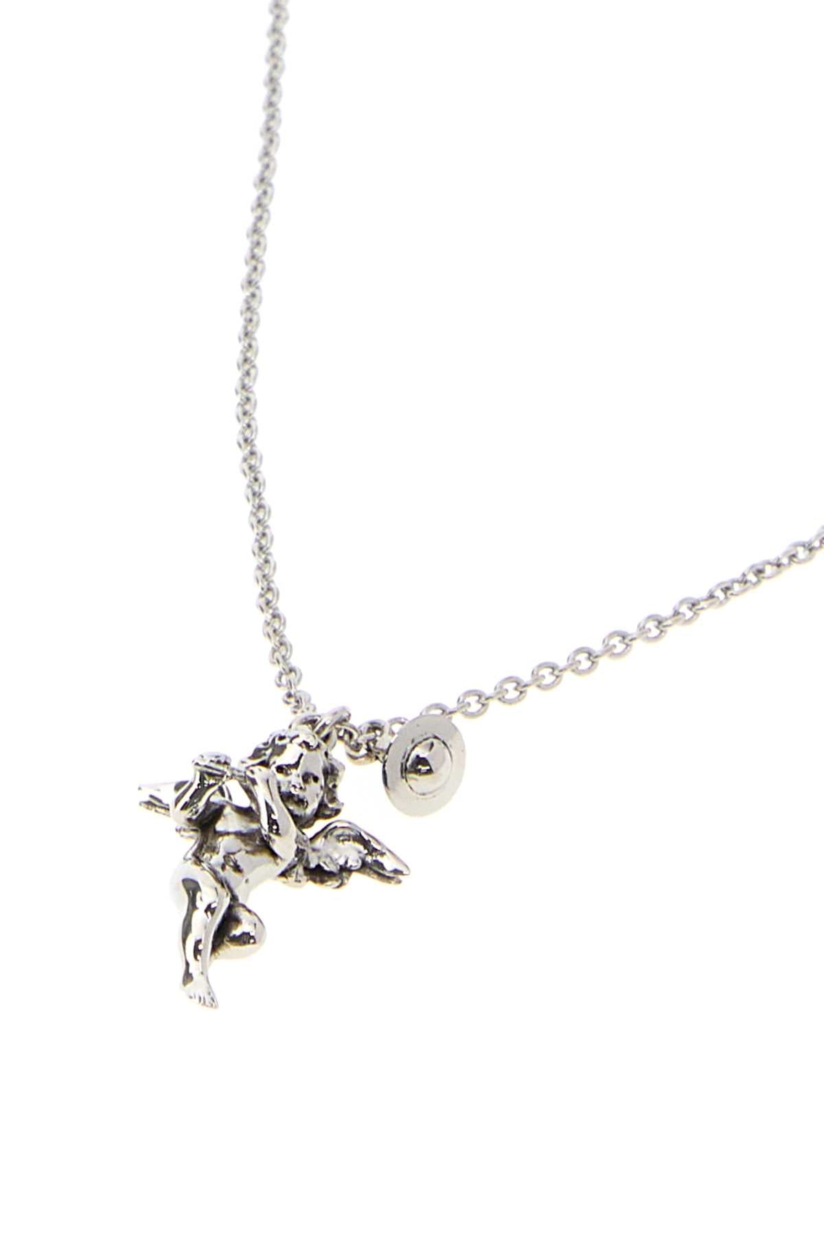 Vivienne Westwood Women Silver Metal Putti Necklace VIVIENNE WESTWOOD