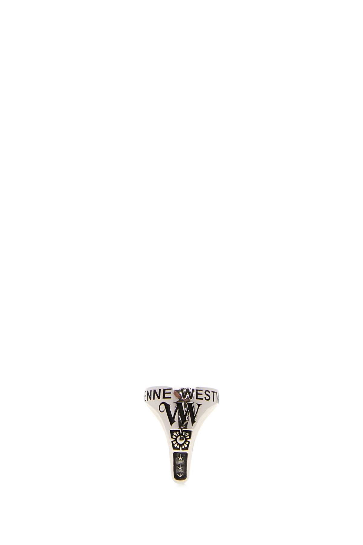 Vivienne Westwood Women Silver Metal Lancelot Chevalier Ring VIVIENNE WESTWOOD