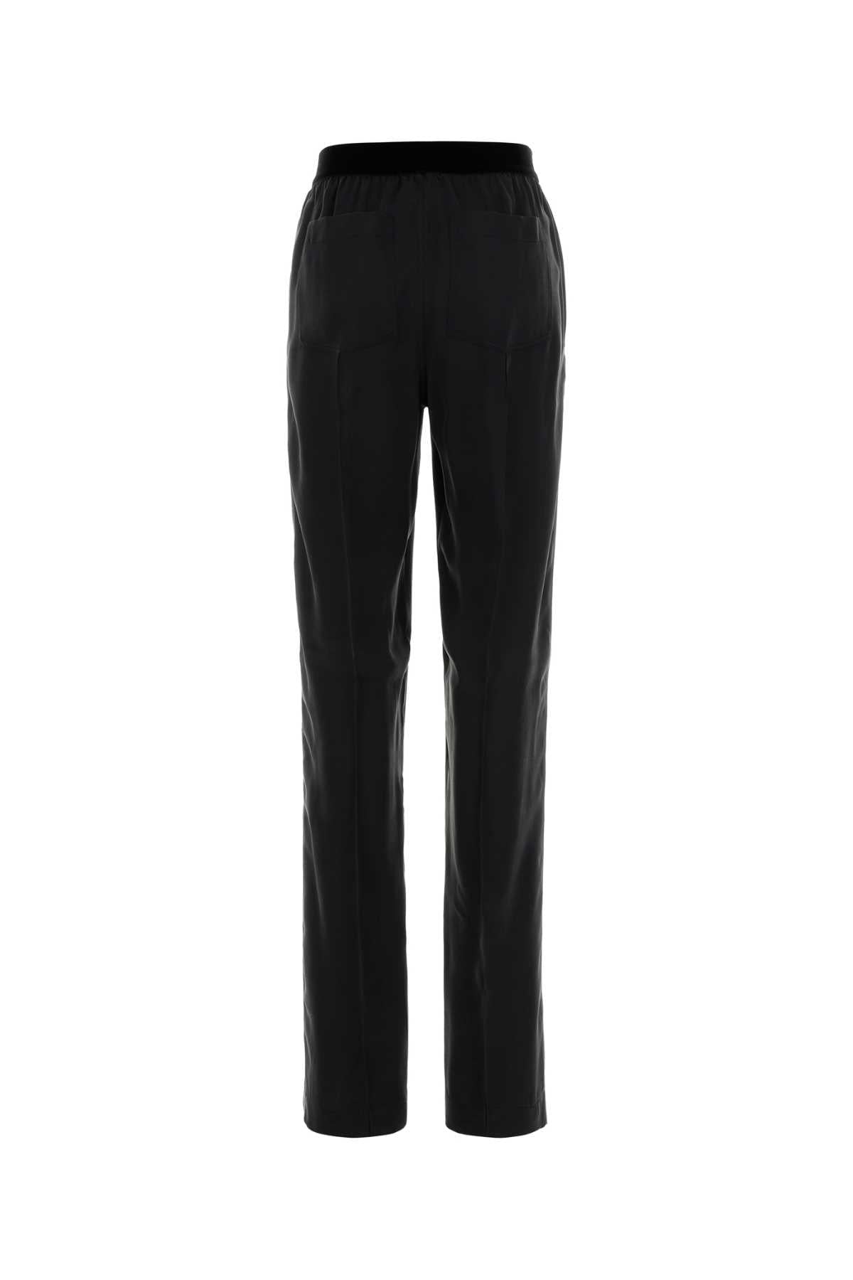 Tom Ford Women Black Silk Pyjamas Pant TOM FORD